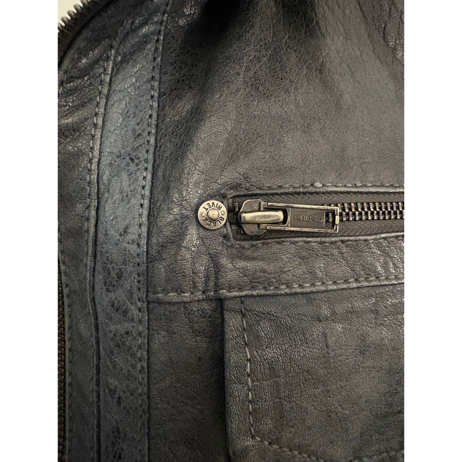 Black Rivet Black Rivet Leather Jacket Size Large Size US L / EU 52-54 / 3 - 3 Thumbnail