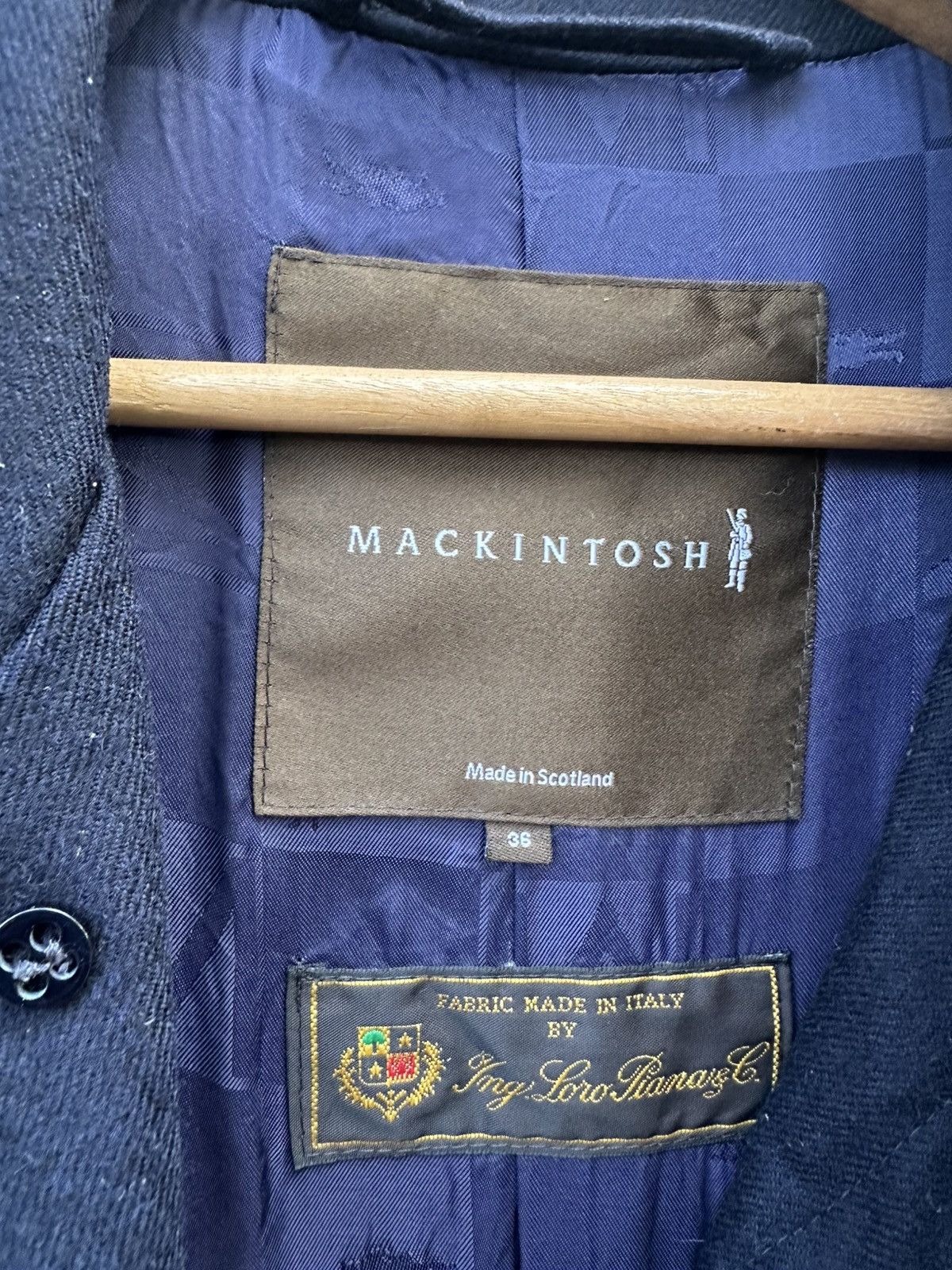 Mackintosh 👹Manckintosh Long Wool Jacket Made In Schotland Size US M / EU 48-50 / 2 - 9 Thumbnail