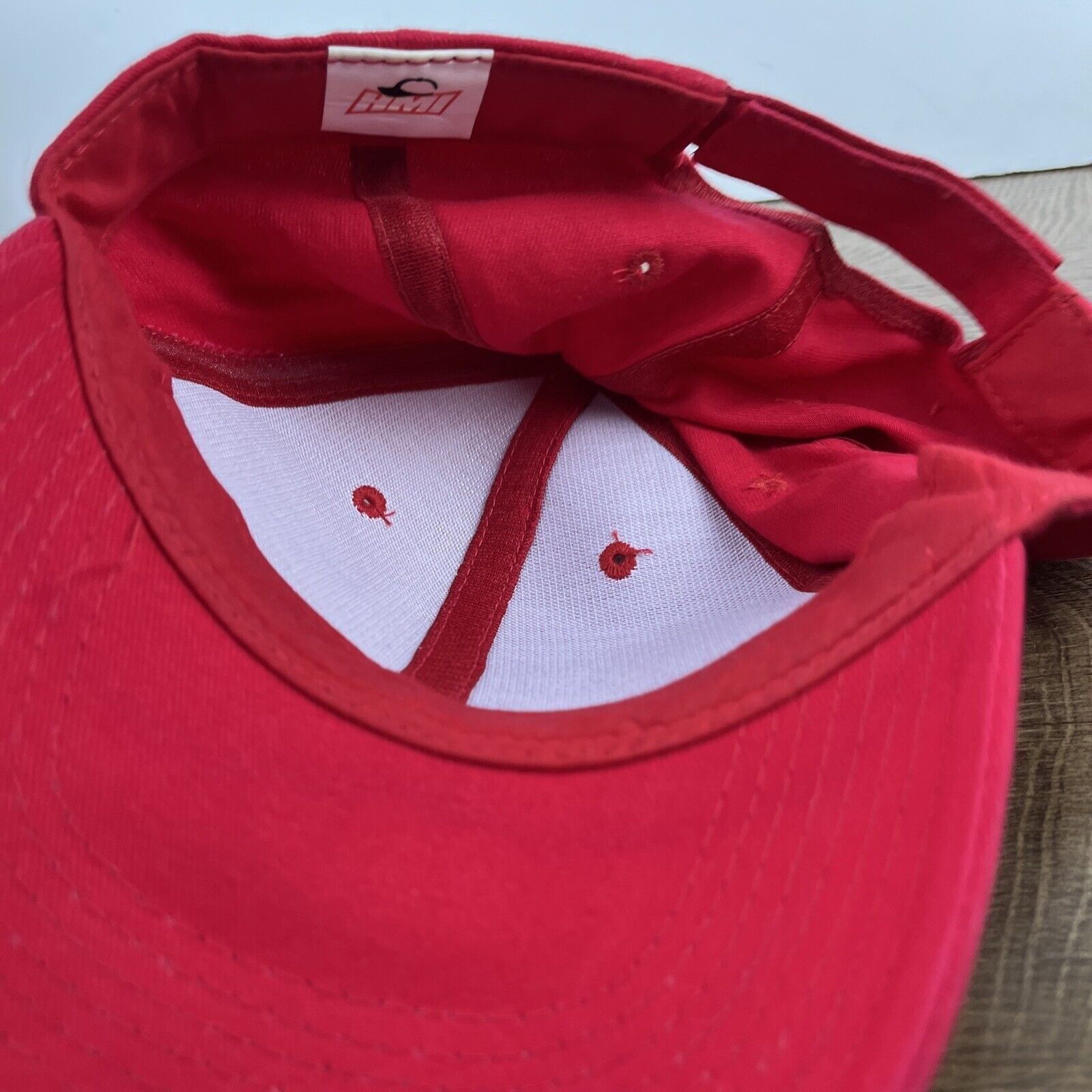 Other Plain Red Hat Baseball Cap Red Hat Adjustable Adult Size Hat Size ONE SIZE - 14 Thumbnail