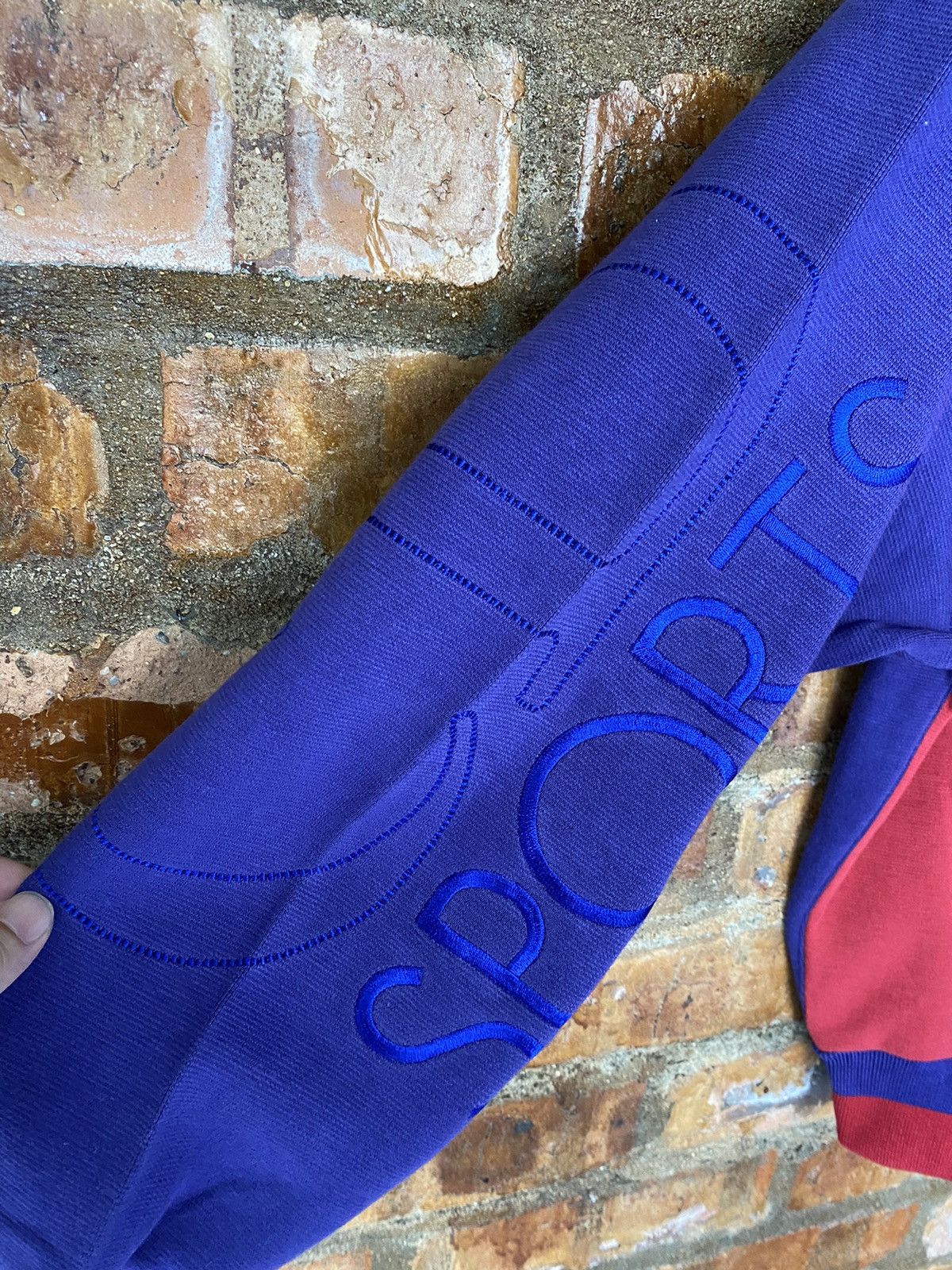 Dior 1990s Cristian Dior Sport Big Logo Embroidered sleeve Size US M / EU 48-50 / 2 - 8 Thumbnail