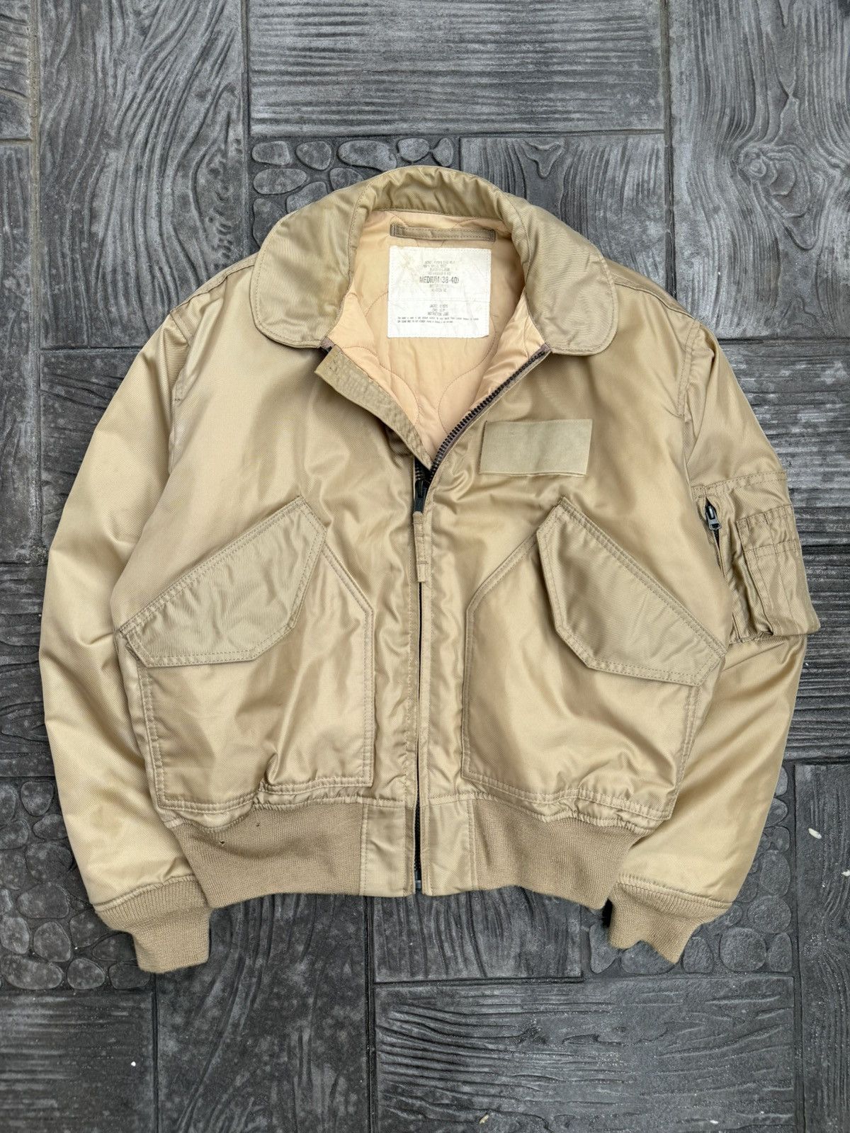 Buzz Rickson's US Military Pilot HOUSTON INC CWU-45/P Flight Jacket USAF Size US M / EU 48-50 / 2 - 2 Thumbnail