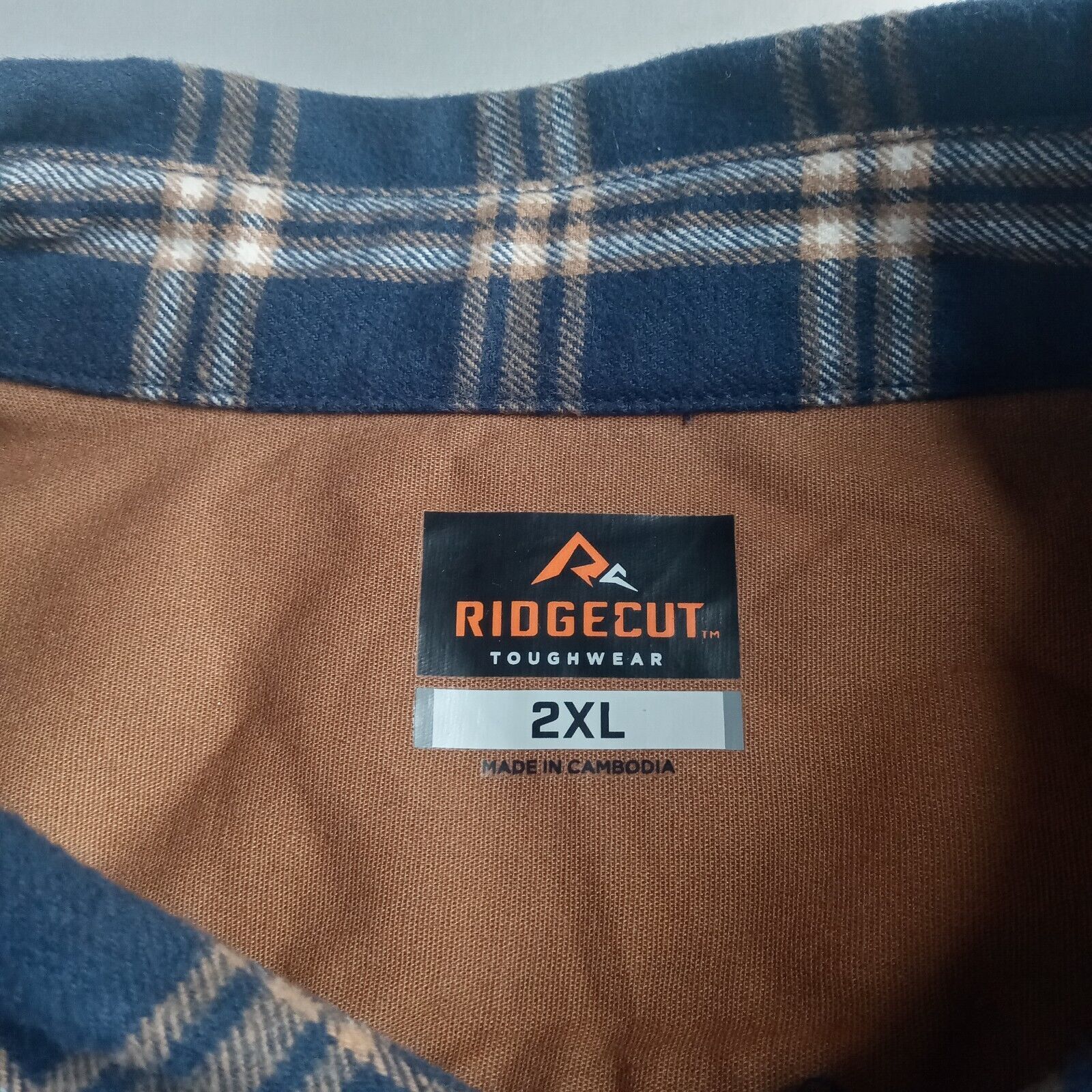 & Other Stories Ridgecut Toughwear Flannel Shirt Mens 2XL XXL Blue Plaid Size US XXL / EU 58 / 5 - 4 Thumbnail