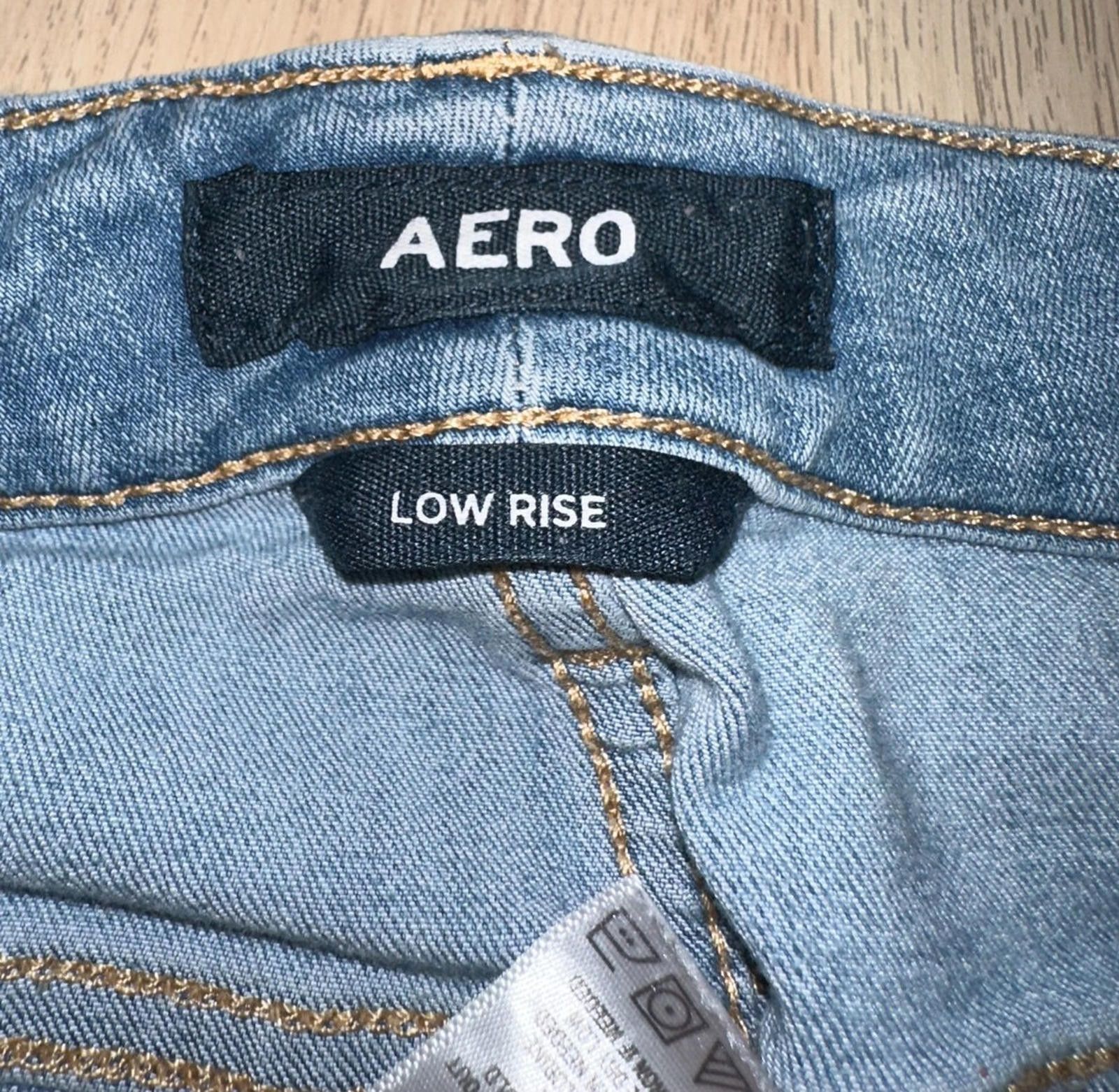 United Arrows Y2K Aéropostale Jeans – Low Rise, Size 10 Short Size 32" / US 10 / IT 46 - 6 Thumbnail