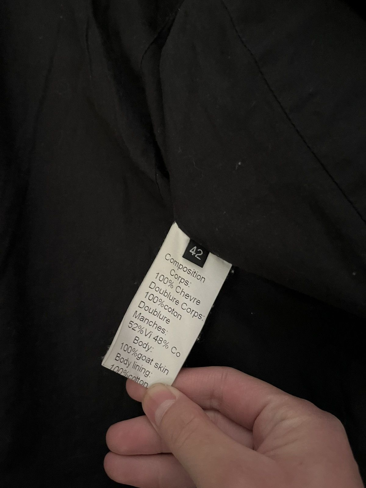 Balmain Balmain SS11 Runway Goat Leather Size US XS / EU 42 / 0 - 7 Thumbnail