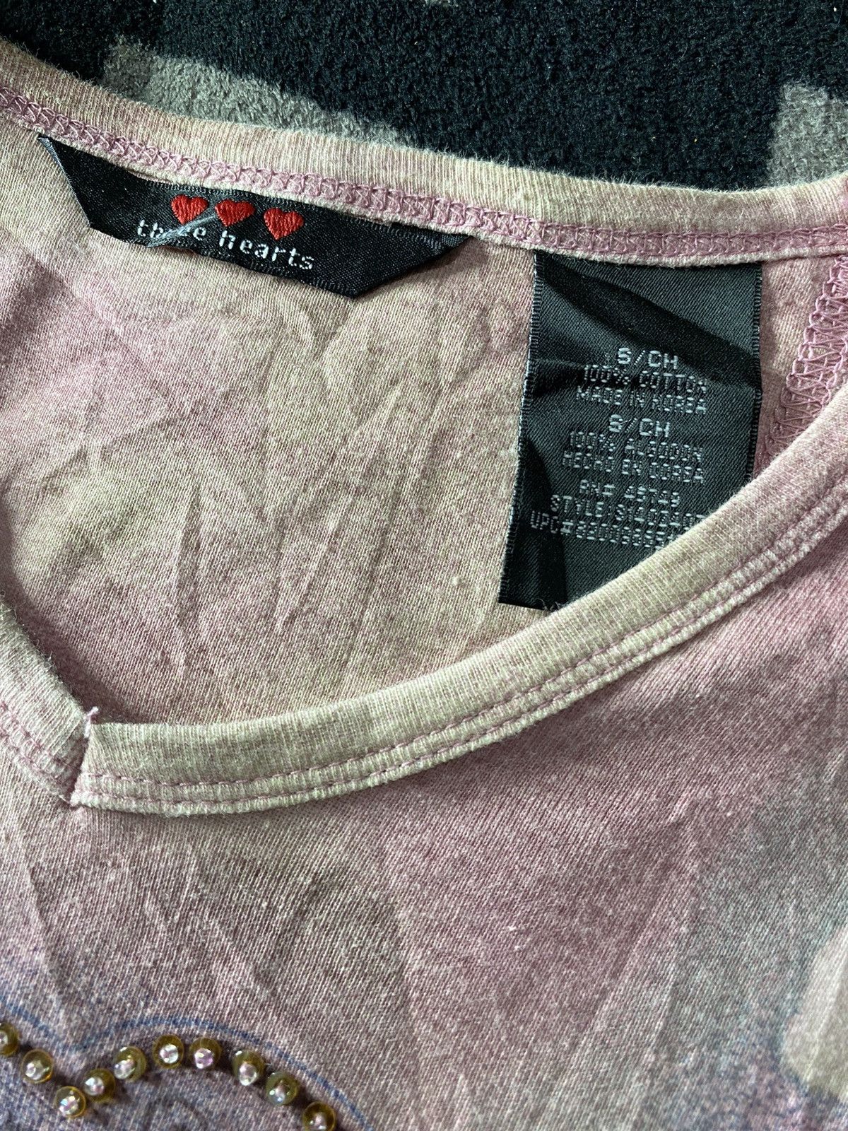 Beauty Beast × Hysteric Glamour × Japanese Brand Japanese Three hearts glitter longsleeve jpg style Size US S / EU 44-46 / 1 - 5 Thumbnail