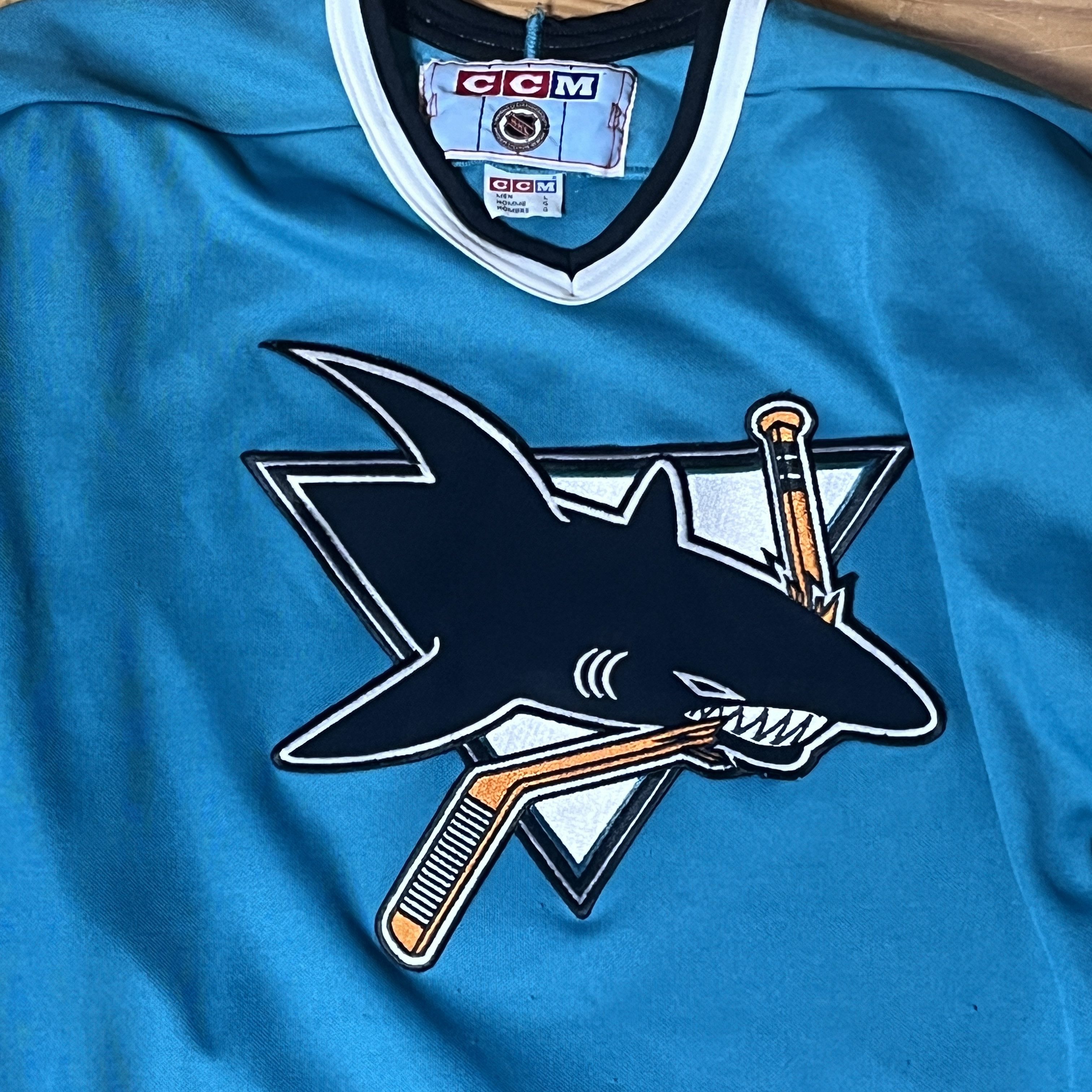 Ccm San Jose Sharks CCM Jersey 90s Canada L Size US L / EU 52-54 / 3 - 2 Thumbnail
