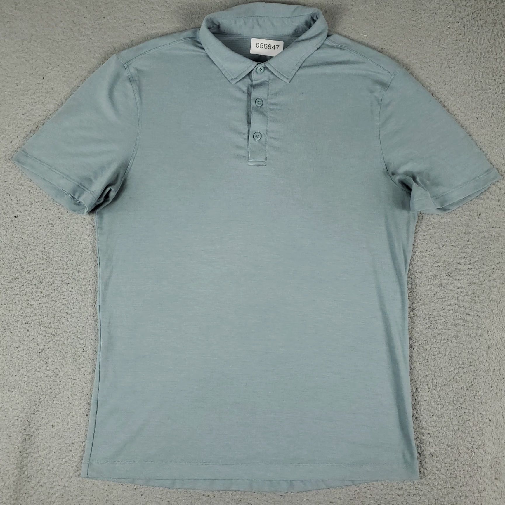 Lululemon Lululemon Polo Shirt Mens Small Blue/Gray Cotton Blend Short Sleeve Adult Size S Blue Polo Shirt Mens Size US S / EU 44-46 / 1 - 2 Thumbnail