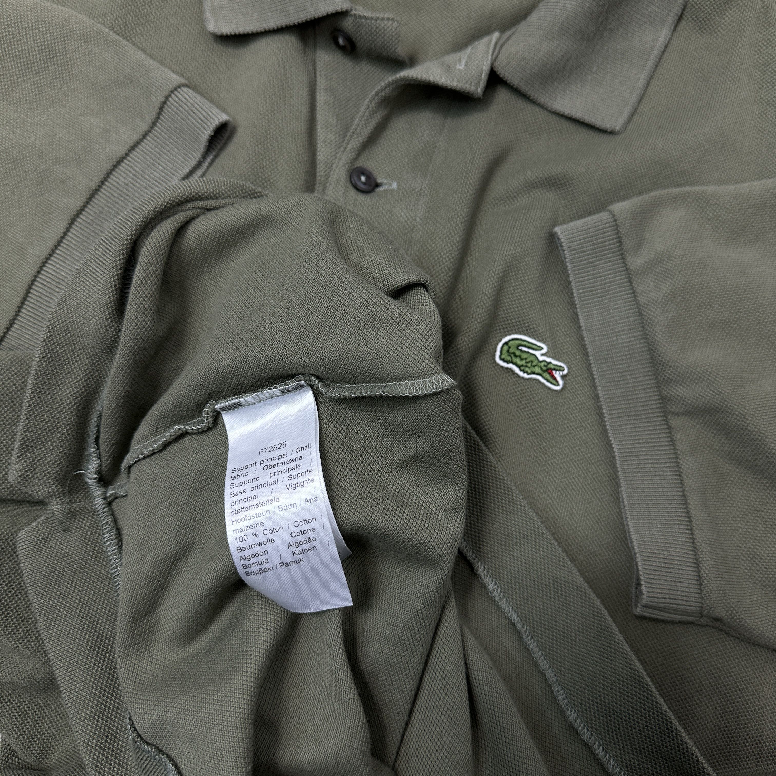 Lacoste Vintage Sporty Streetwear Lacoste Polo T-shirt Y2K Size US XL / EU 56 / 4 - 5 Thumbnail