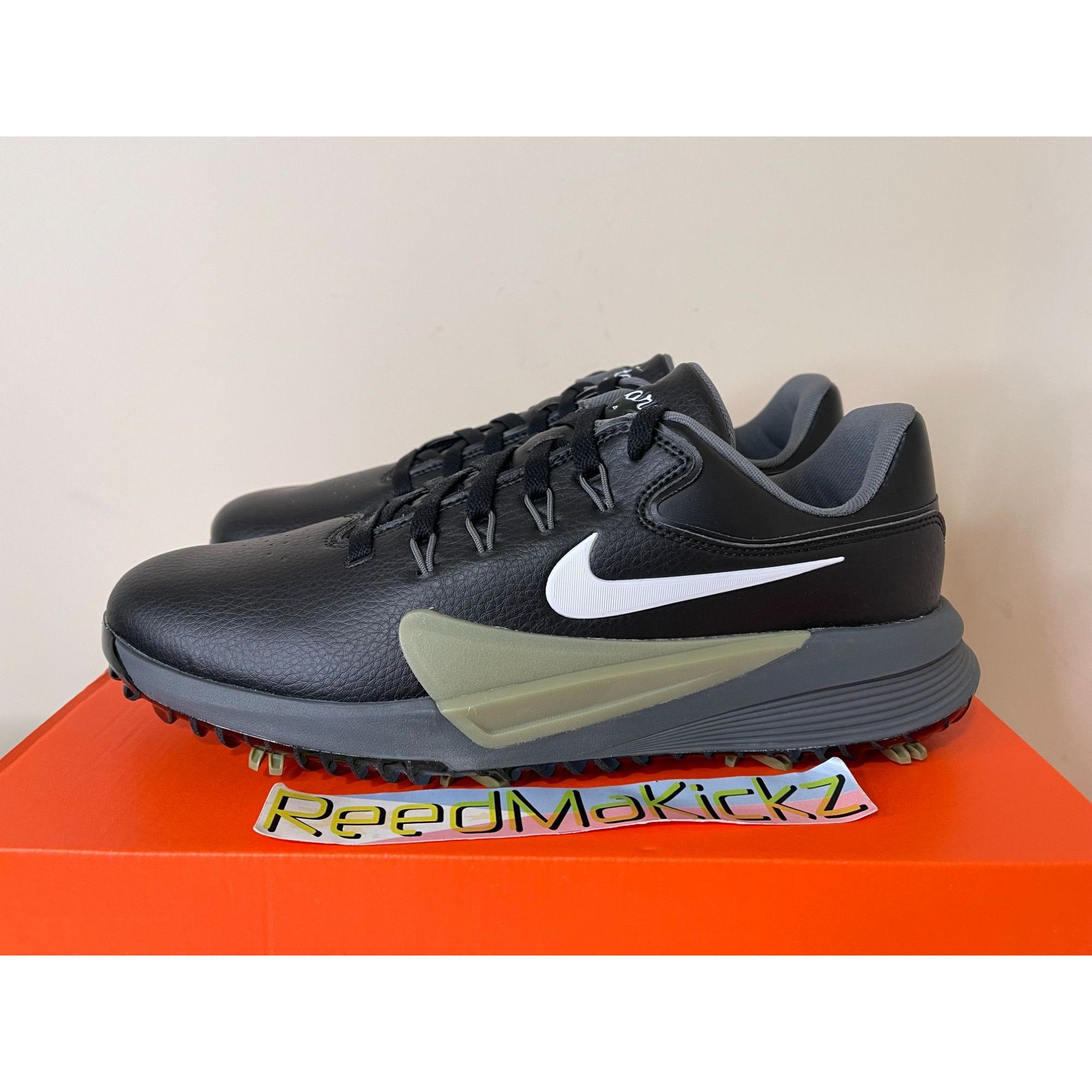 Nike Nike Victory Pro 4 Golf Black Dusty Olive Mens 14us Size US 14 / EU 47 - 1 Thumbnail