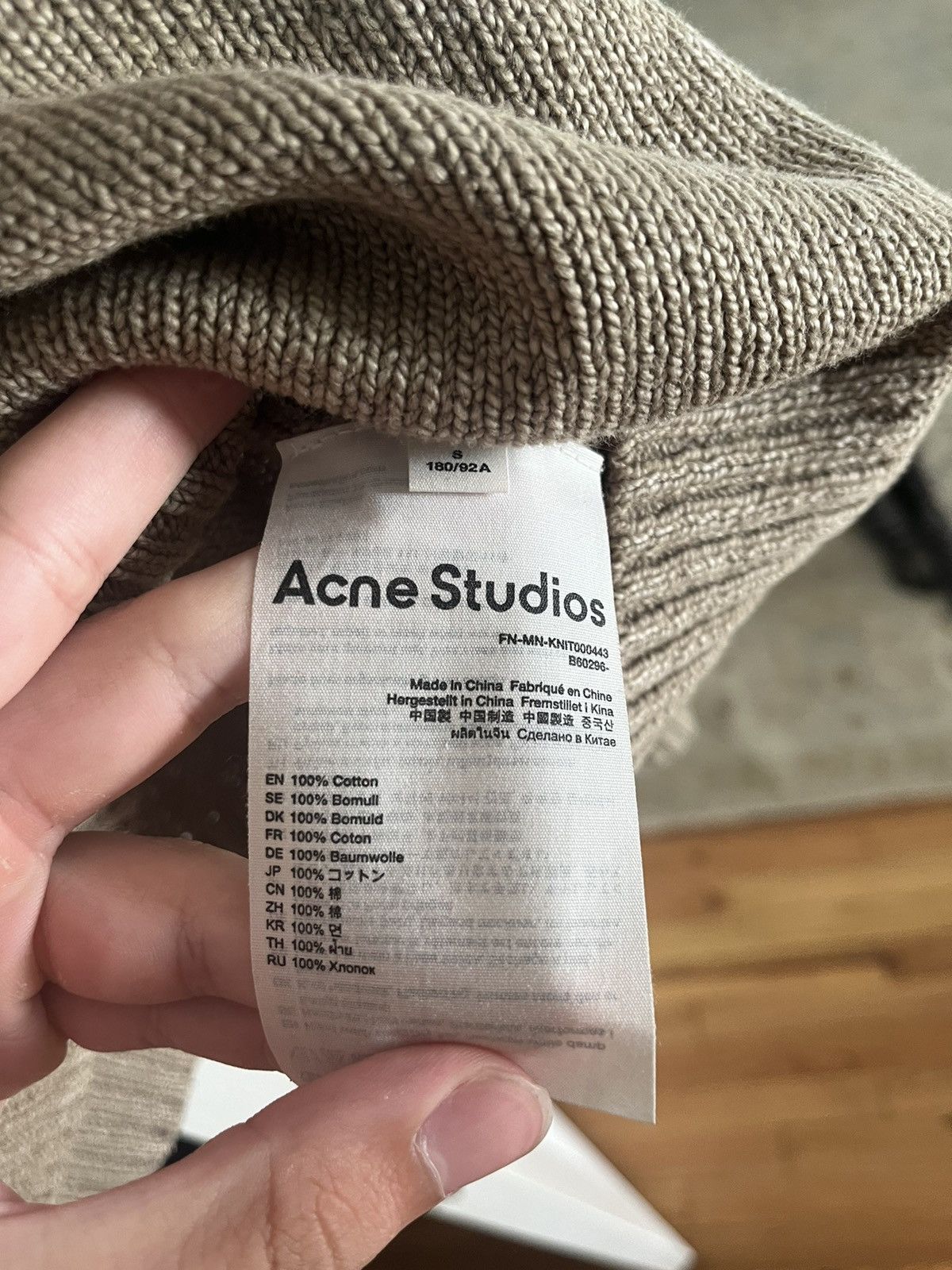 Acne Studios Acne Studios Knit Sweater Size US L / EU 52-54 / 3 - 6 Thumbnail