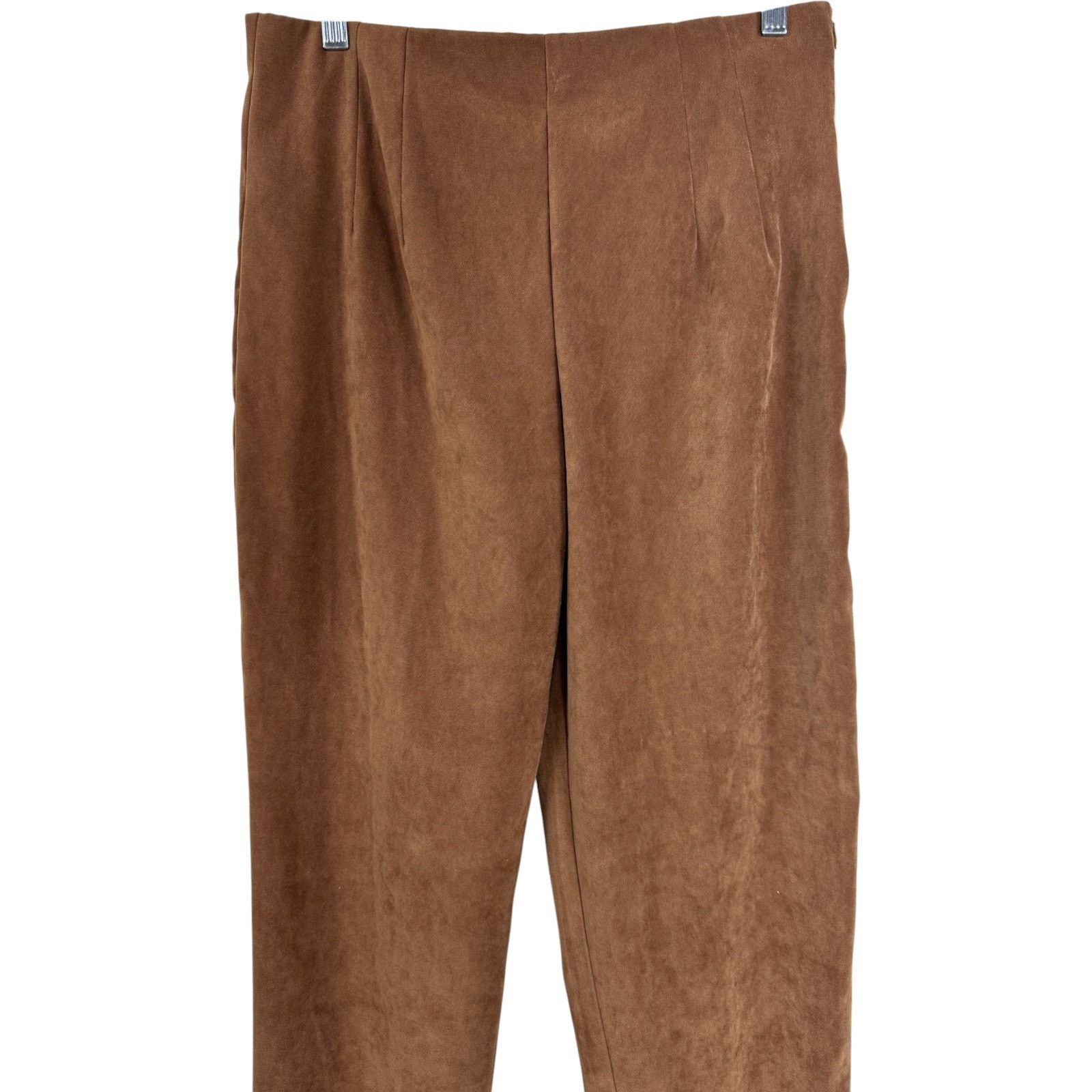 Other Vintage W.L. Sportswear Petites Brown Stretch Pants Size 14 Size 36" / US 14 / IT 50 - 9 Thumbnail