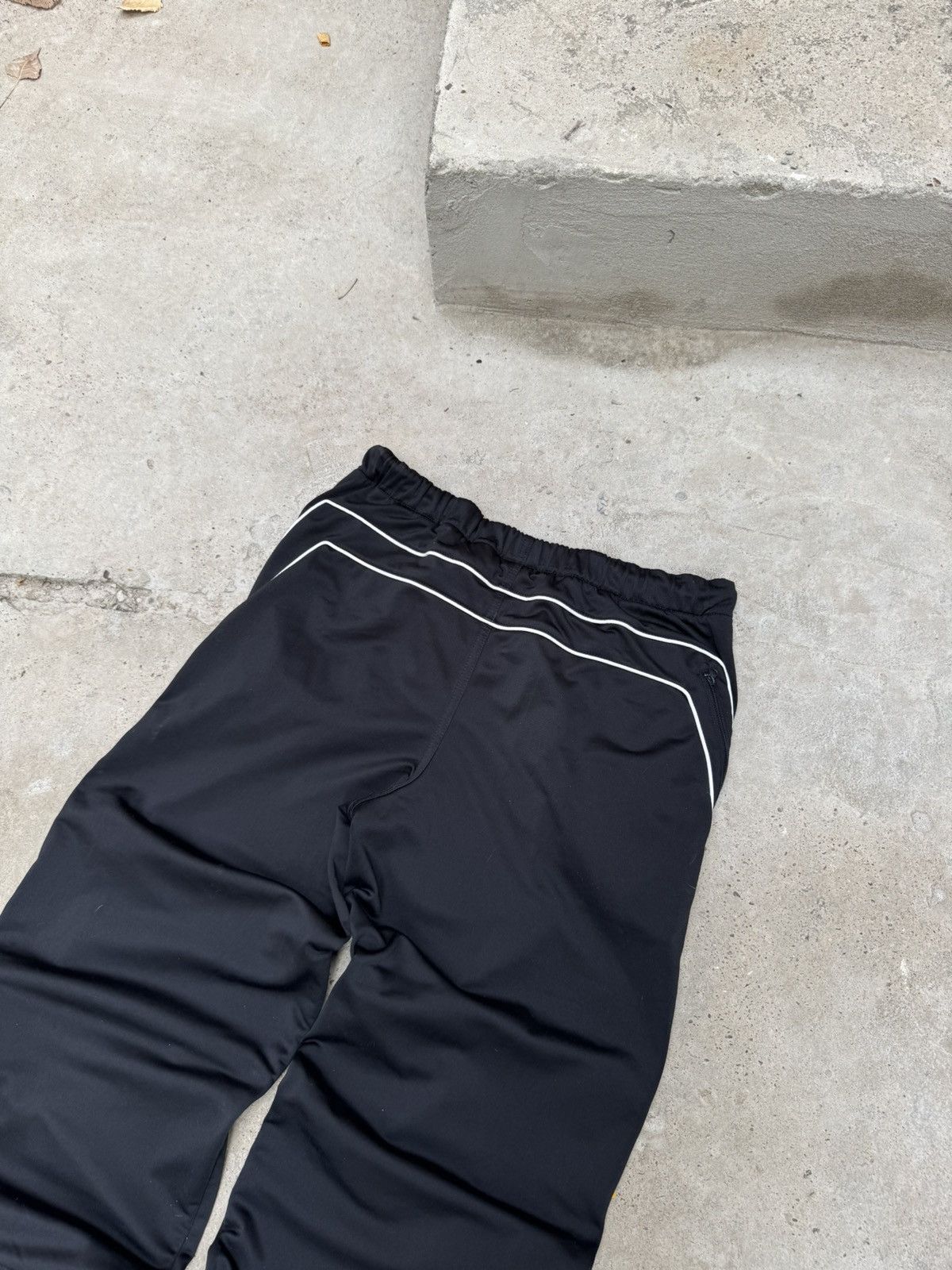 Nike 🥷 VINTAGE NIKE TRACK PANTS BLACK Size US 34 / EU 50 - 12 Thumbnail