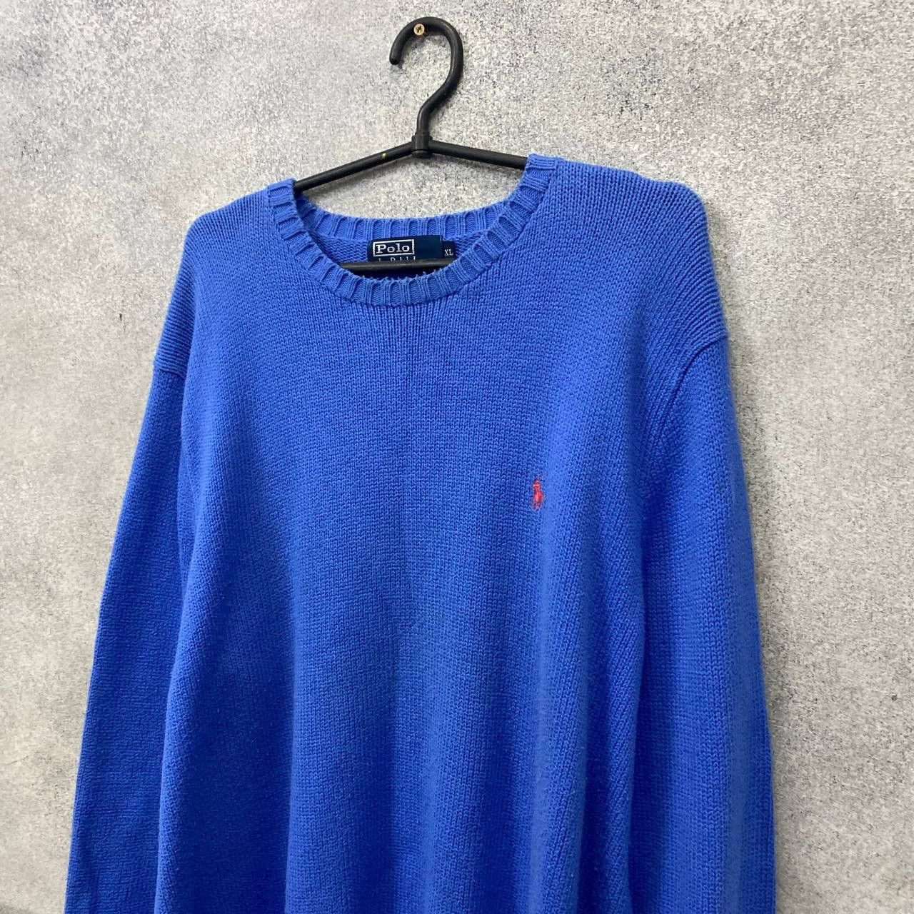 Polo Ralph Lauren Vintage polo Ralph Lauren sweater Blue Size US XL / EU 56 / 4 - 2 Thumbnail