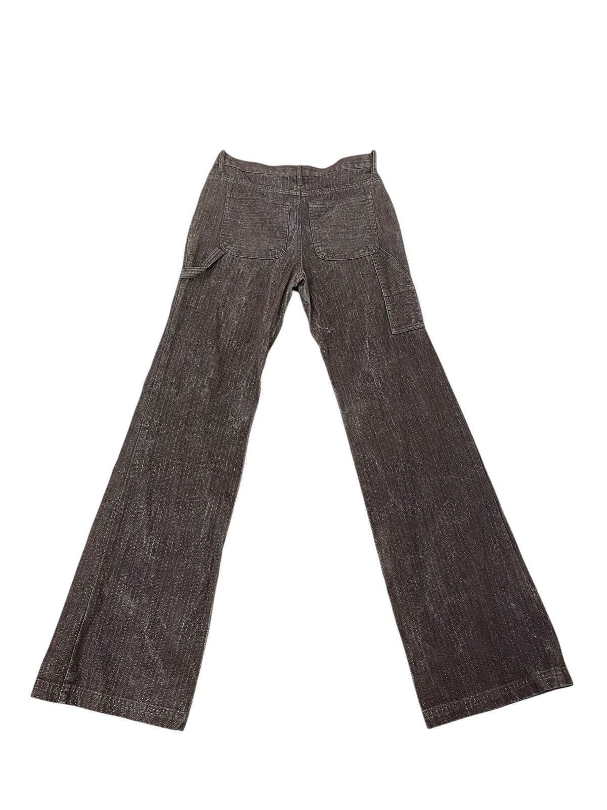 Hysteric Glamour Flare Jeans Carpenter GRZ&M Herringbone Boot Cut 1🟦6 Size US 29 - 10 Thumbnail