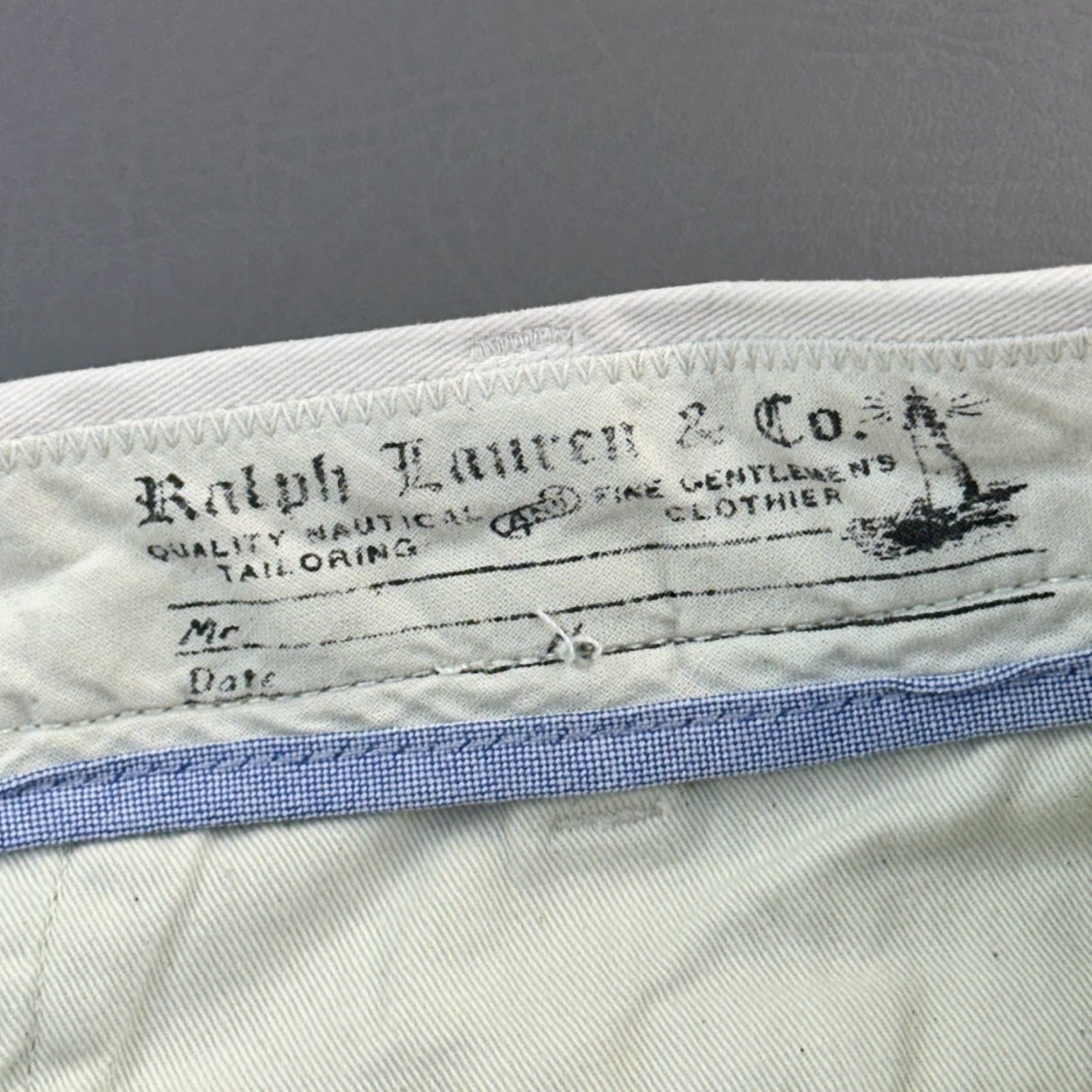 Polo Ralph Lauren Vintage Polo Ralph Lauren Shorts Mens 36 Beige 9" Gi Fit Flat Front Chino Preppy Size US M / EU 48-50 / 2 - 7 Thumbnail