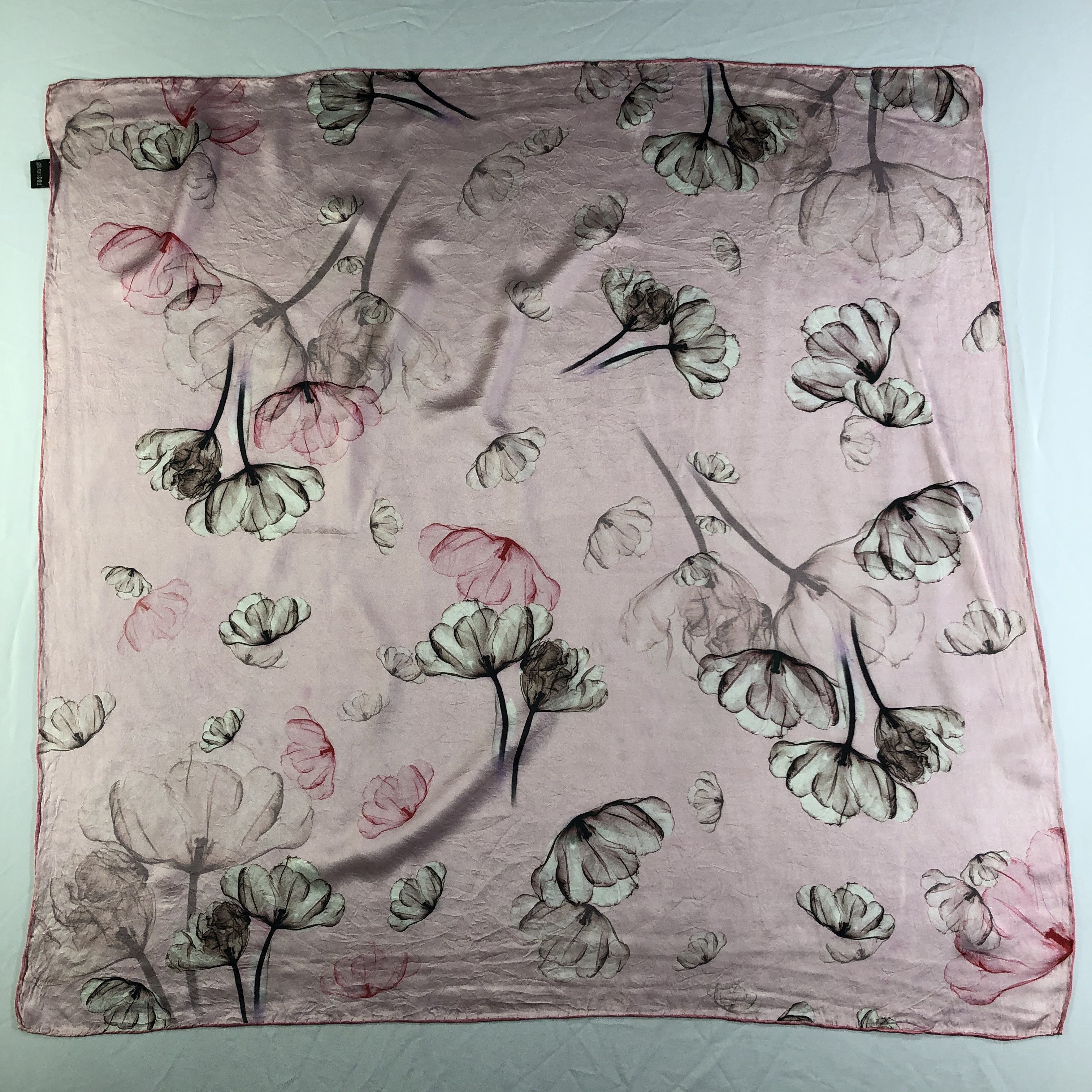 Vintage Vintage Silk Scarf Size ONE SIZE - 2 Thumbnail