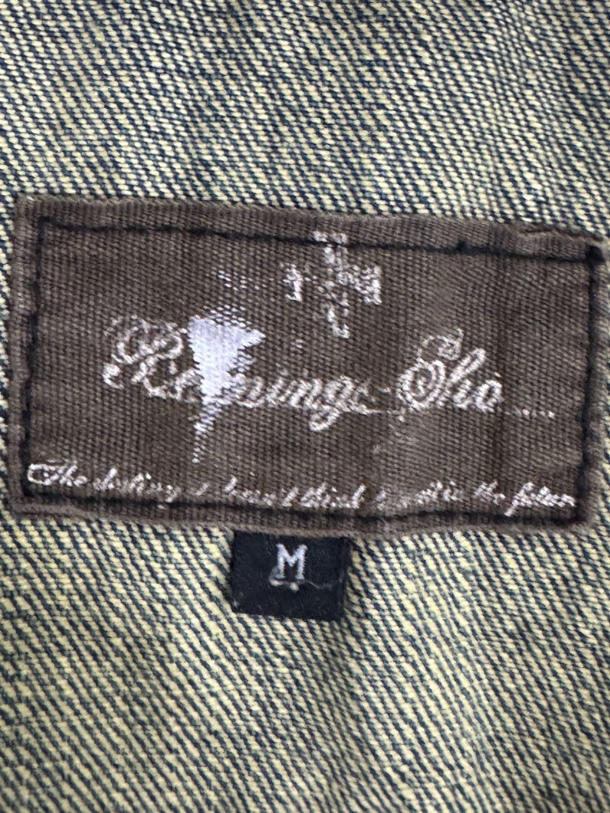 If Six Was Nine 💥PUNK DESIGN DESTROYED THRASHED BERNING SHO DENIM RARE Size US M / EU 48-50 / 2 - 18 Thumbnail
