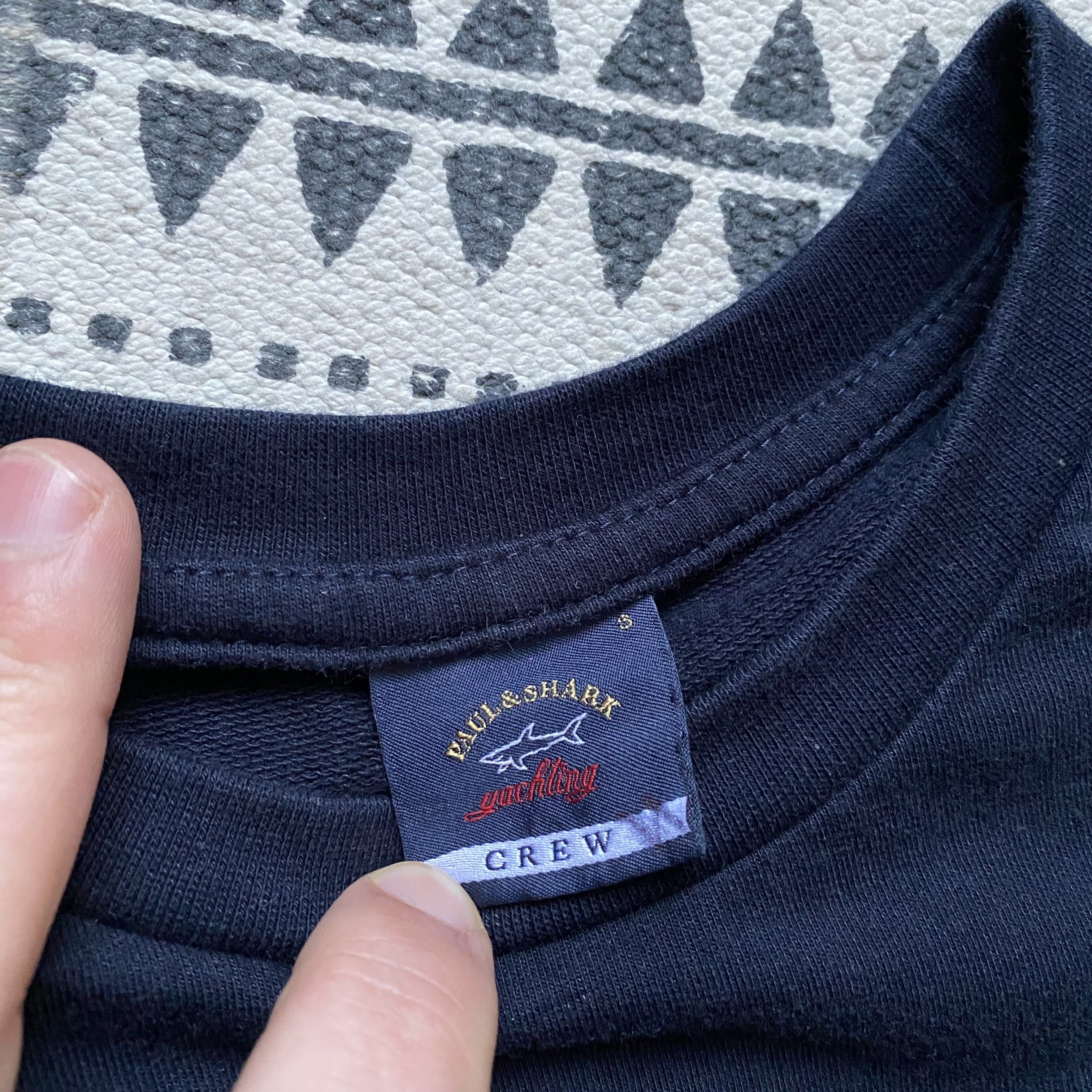 Paul & Shark 🛥️ Designer Paul Shark light sweatshirt Size US XS / EU 42 / 0 - 4 Thumbnail