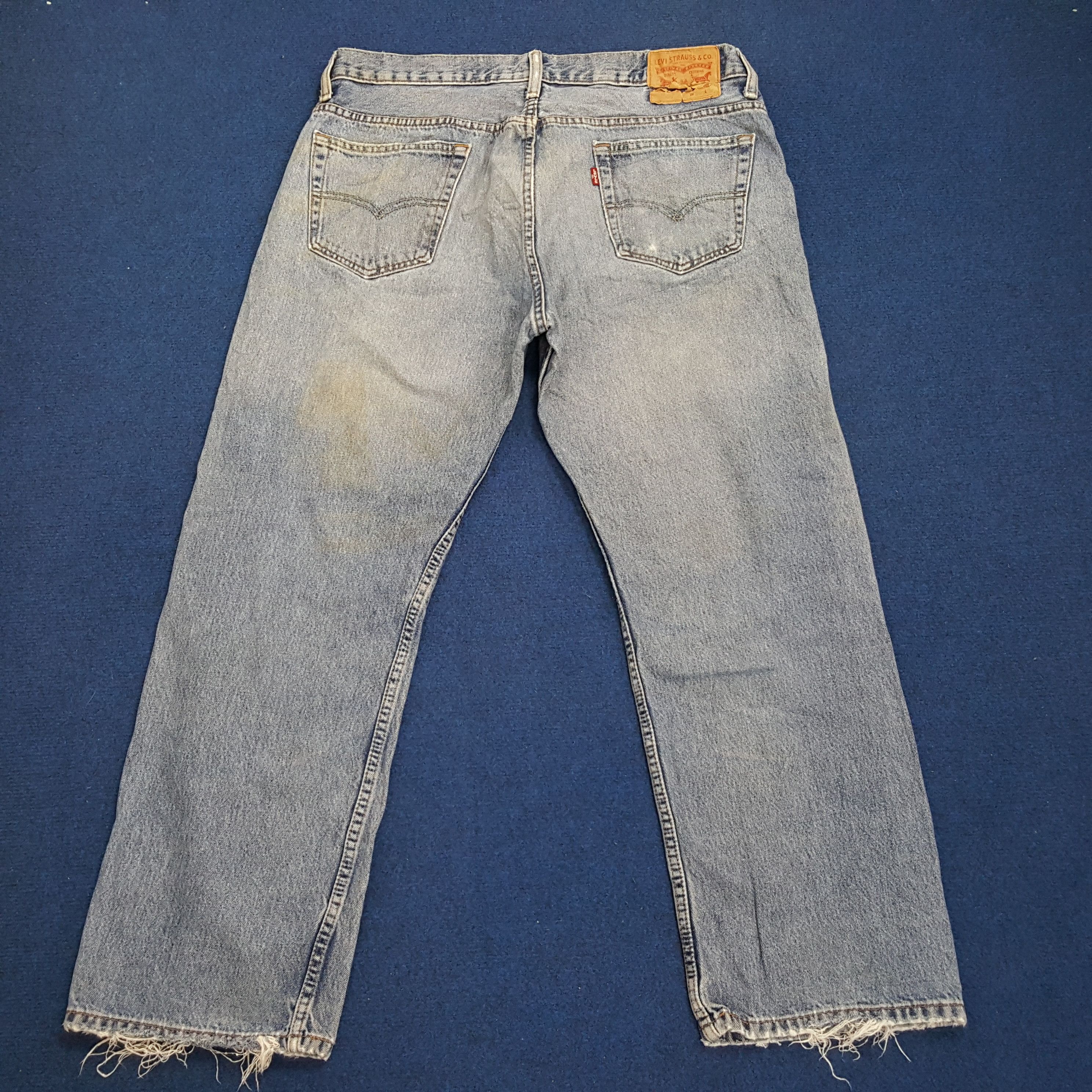 Levi's × Vintage Vintage Levi's Straight Cut Denim Jeans Size US 36 / EU 52 - 1 Thumbnail
