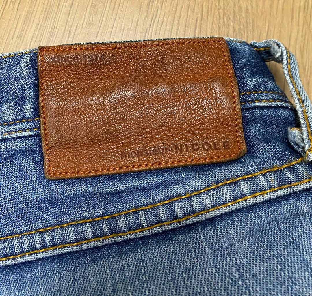 Nicole Club W31 Nicole Monsieur Slim Fit Distressed Denim Jeans Size US 31 - 10 Thumbnail