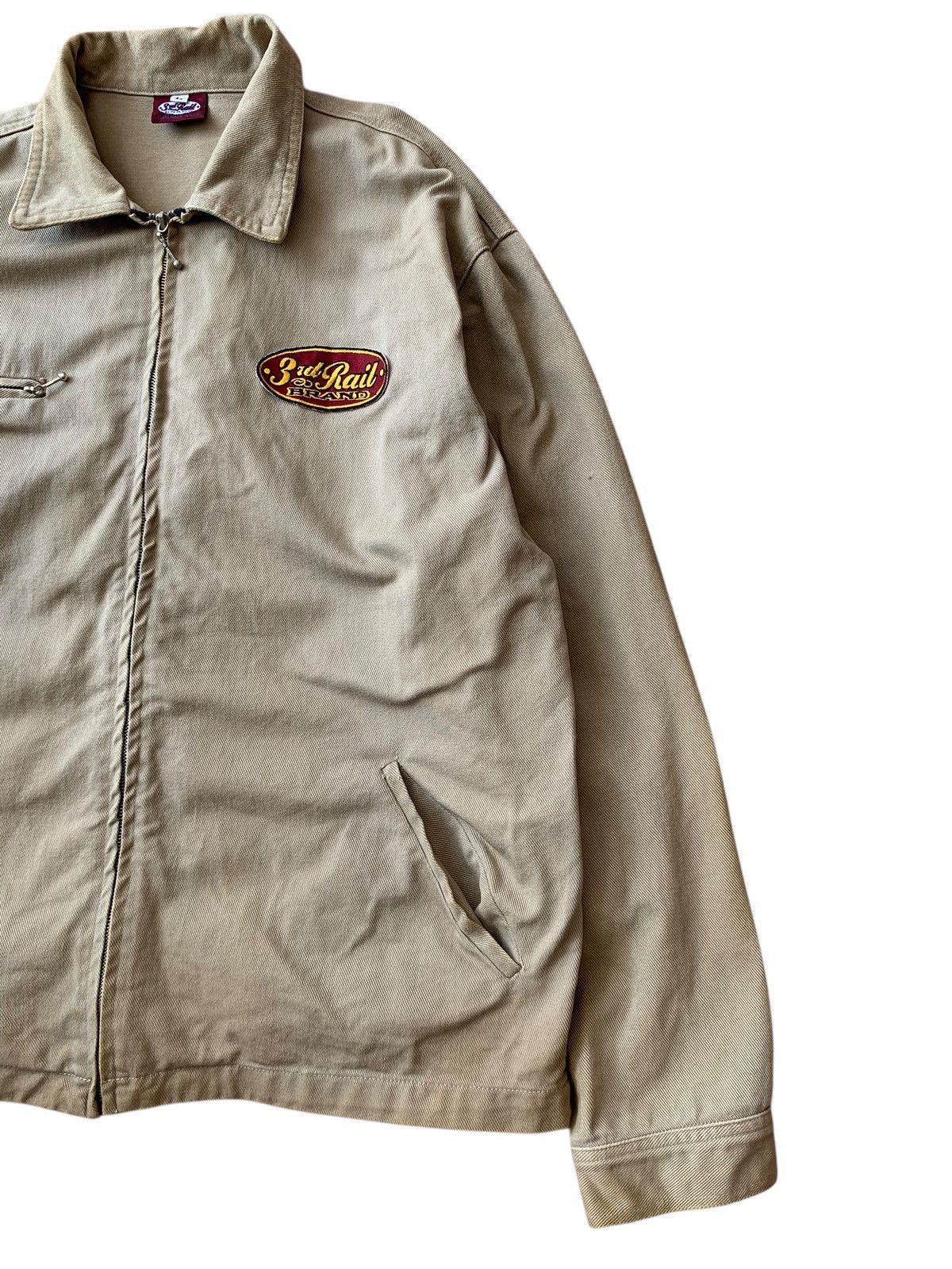 Third & Army × Vintage 🔥Vtg 3rd Rail Brand Workers Jacket Size US L / EU 52-54 / 3 - 3 Thumbnail