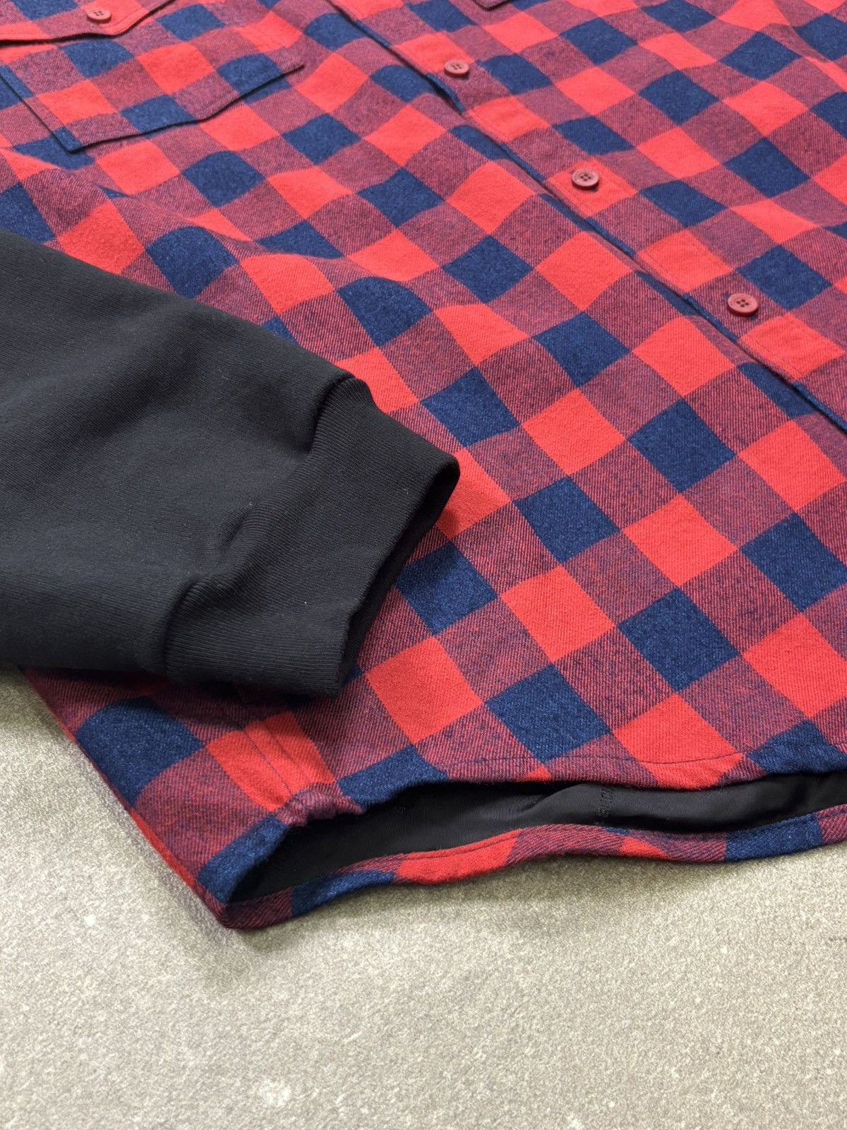 Balenciaga Balenciaga Unifit Flannel Hybrid Gingham Check Jacket Size US M / EU 48-50 / 2 - 4 Thumbnail