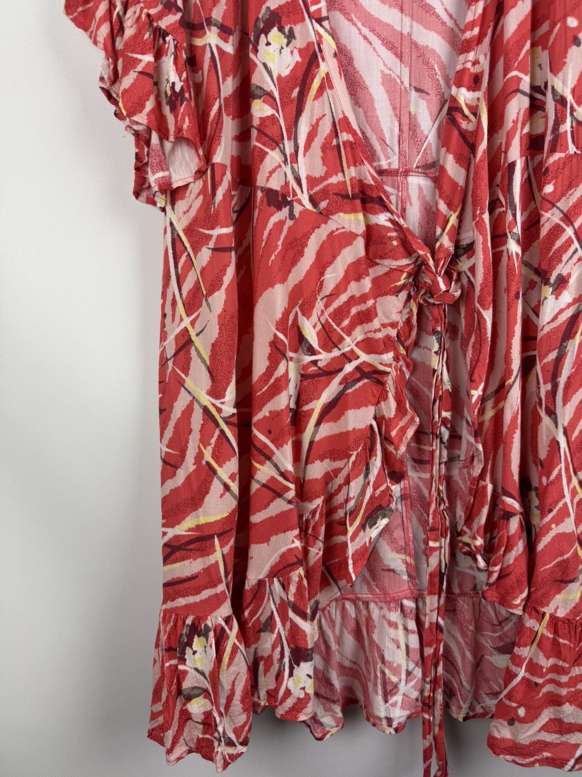 Allsaints Allsaints Marlow Kazuno Ladies Floral Pattern Wrap Dress Size M / US 6-8 / IT 42-44 - 7 Thumbnail