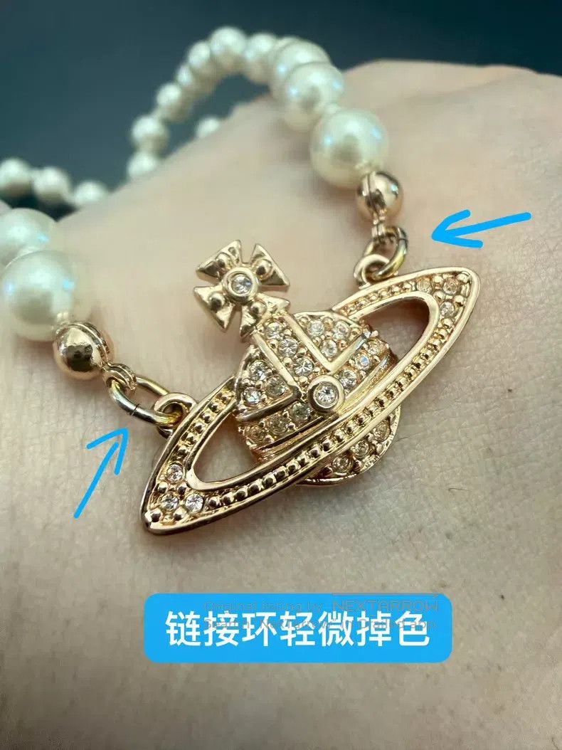 Vivienne Westwood Vivienne Westwood Saturn Necklace Size ONE SIZE - 3 Thumbnail