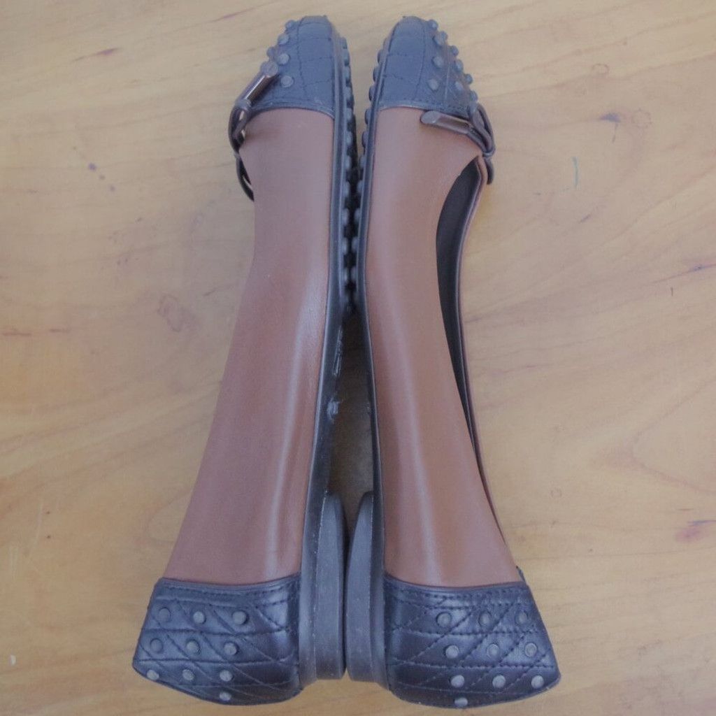 Tod's EUC Tod's Italian Made Two Tone Driving Flats Size 35 Size US 5 / IT 35 - 6 Thumbnail