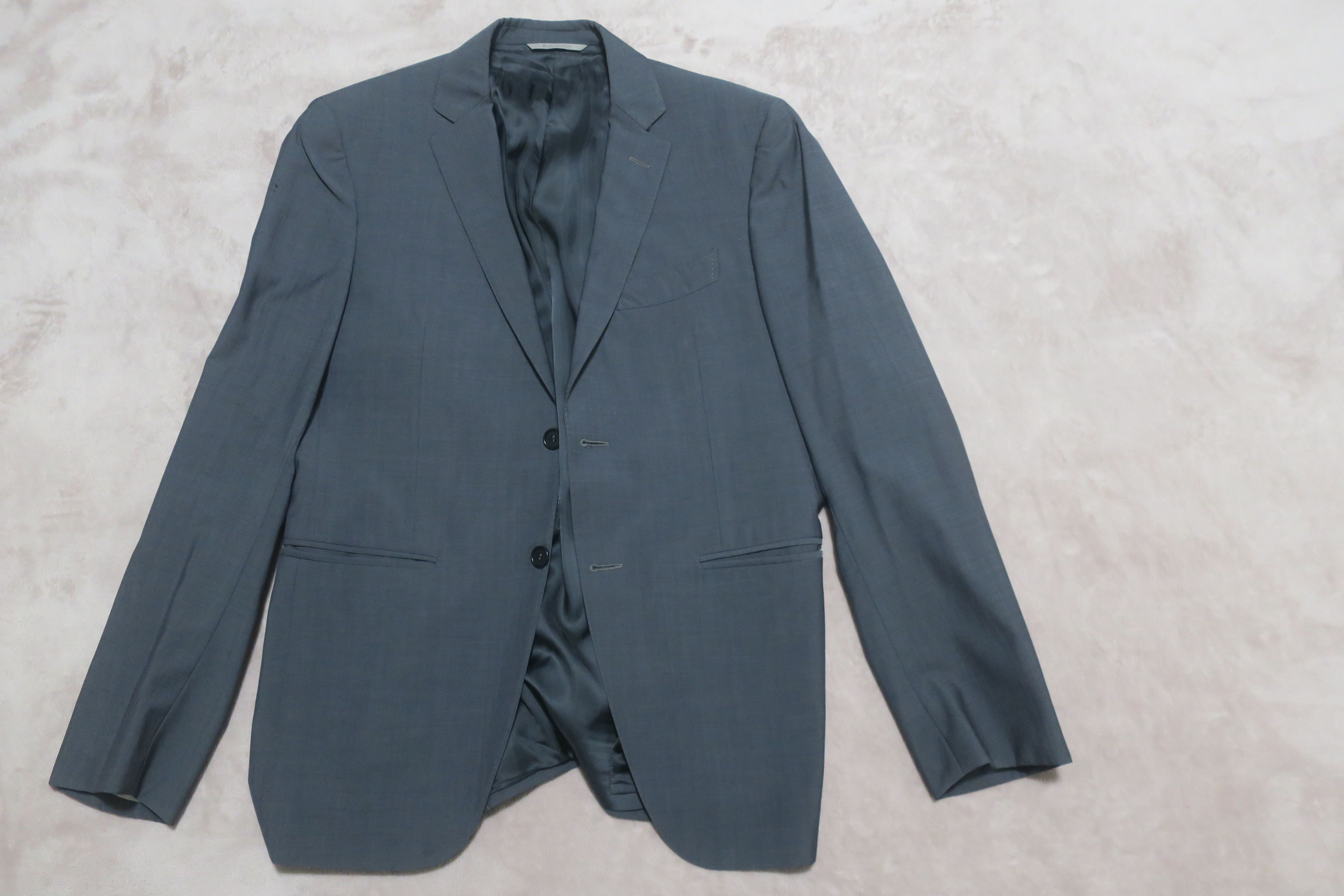 Canali Men's Gray Suit Jacket Size 50R - 1 Thumbnail