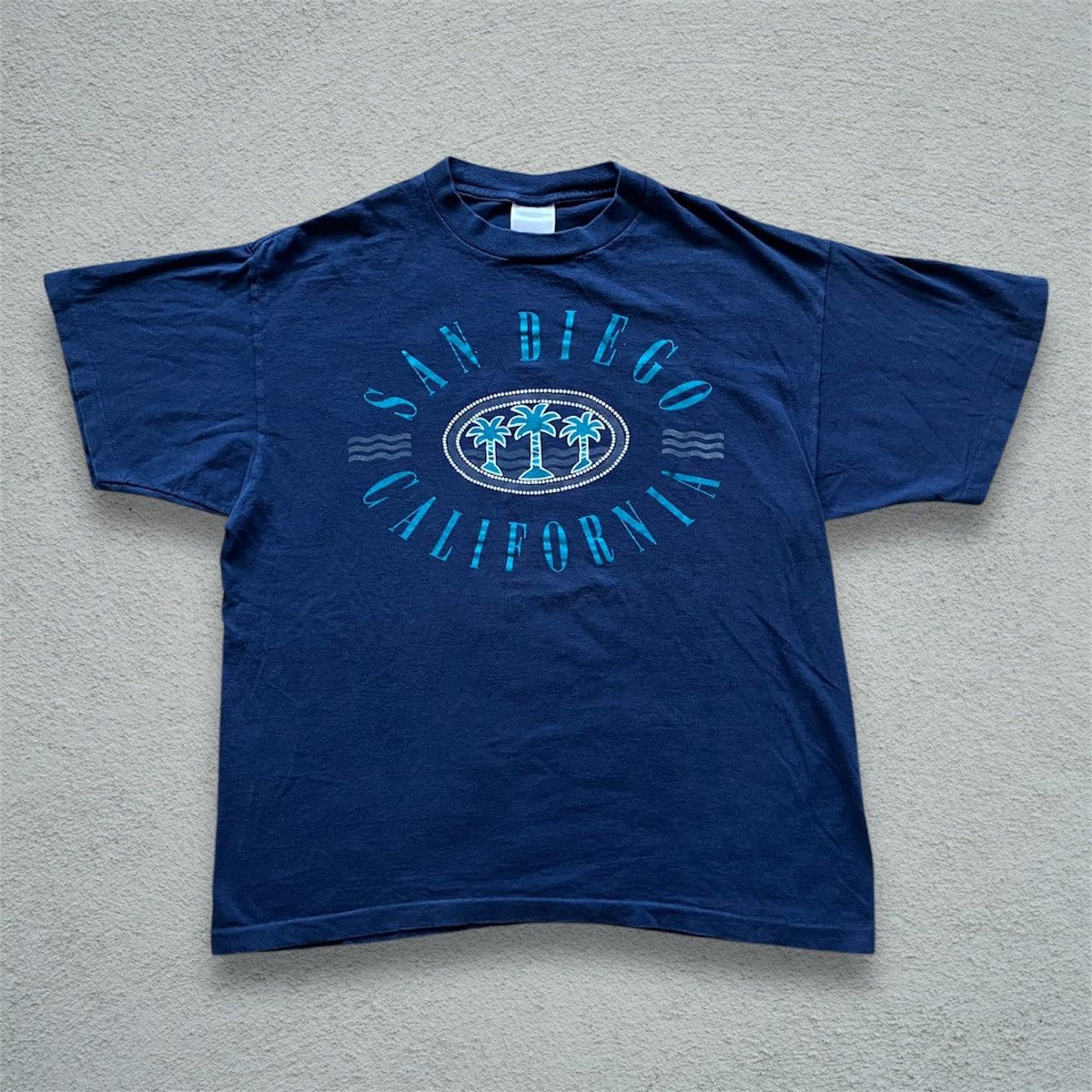 Other Vintage 90s San Diego Art Tee Shirt Single Stitch CA VTG Size US XL / EU 56 / 4 - 2 Thumbnail