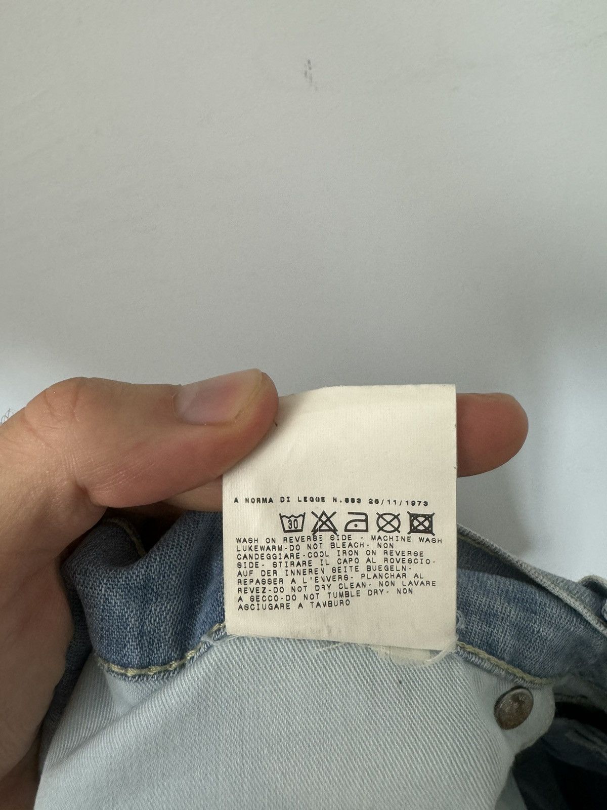 Versace Jeans Couture Versace Jeans Couture Avant Garde Jeans Denim Pant Zip Blue Size US 36 / EU 52 - 6 Thumbnail