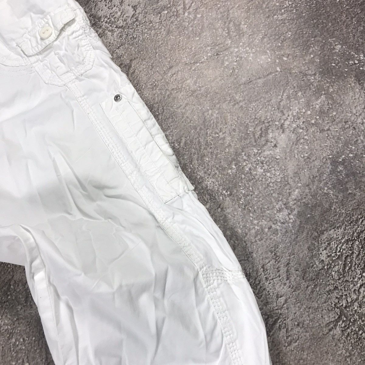 Vintage Vintage 90s Baggy Cargo Pants Parachute Flared Streetwear 36 Size 36" / US 14 / IT 50 - 4 Thumbnail