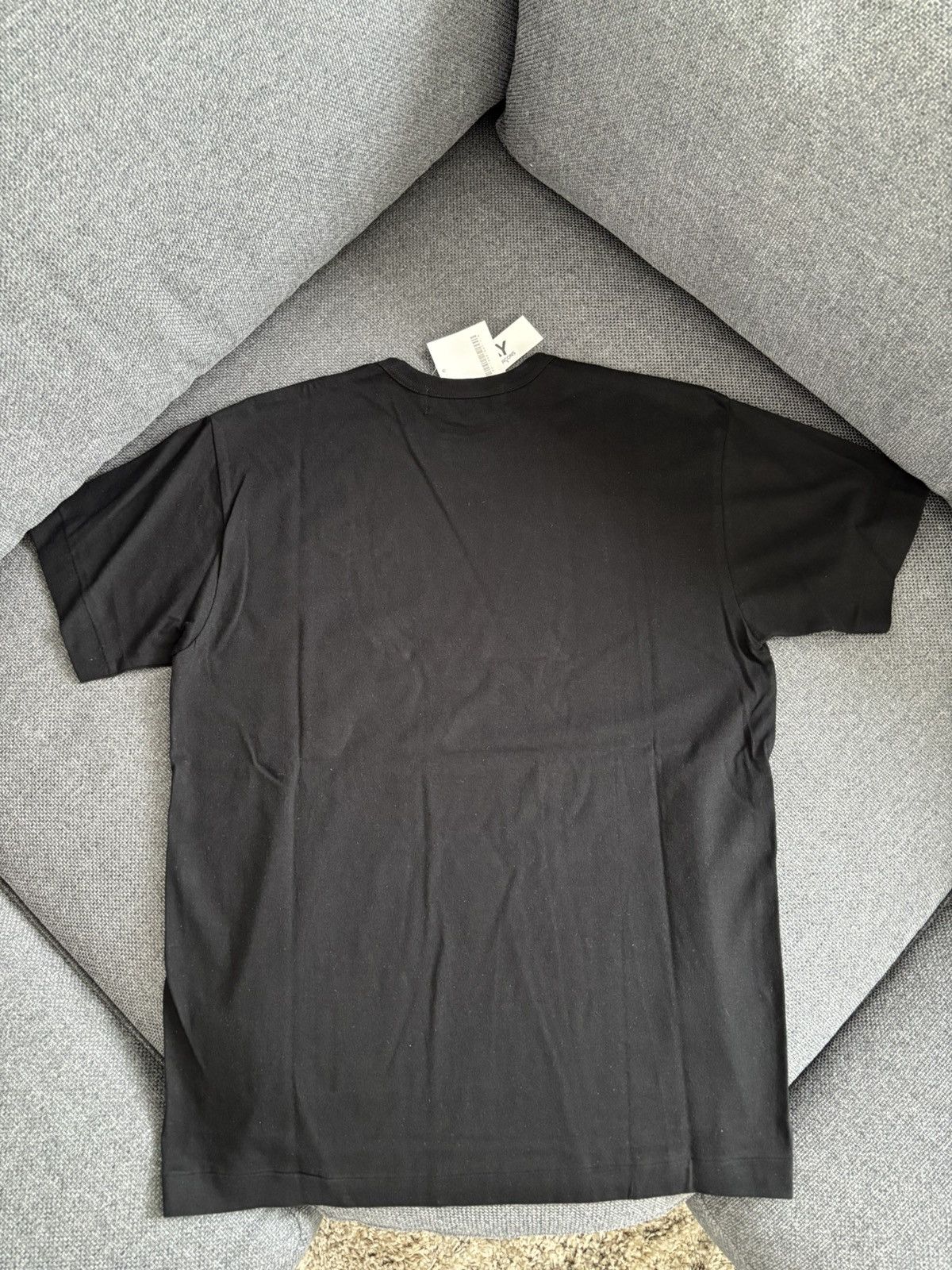 Comme des Garcons PLAY Comme Des Garcons Play Double Heart T-Shirt Size US XL / EU 56 / 4 - 4 Thumbnail