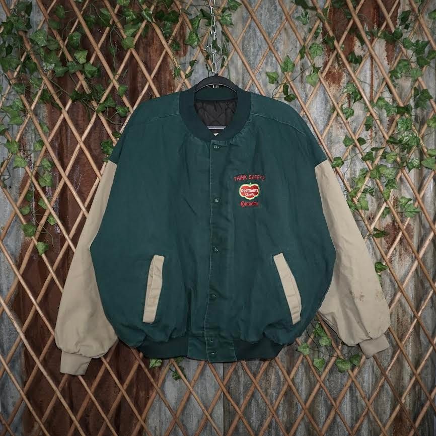 Vintage XL - Vintage / Y2K DelMonte Food Co Employee's Bomber Jacket Size US XL / EU 56 / 4 - 1 Thumbnail