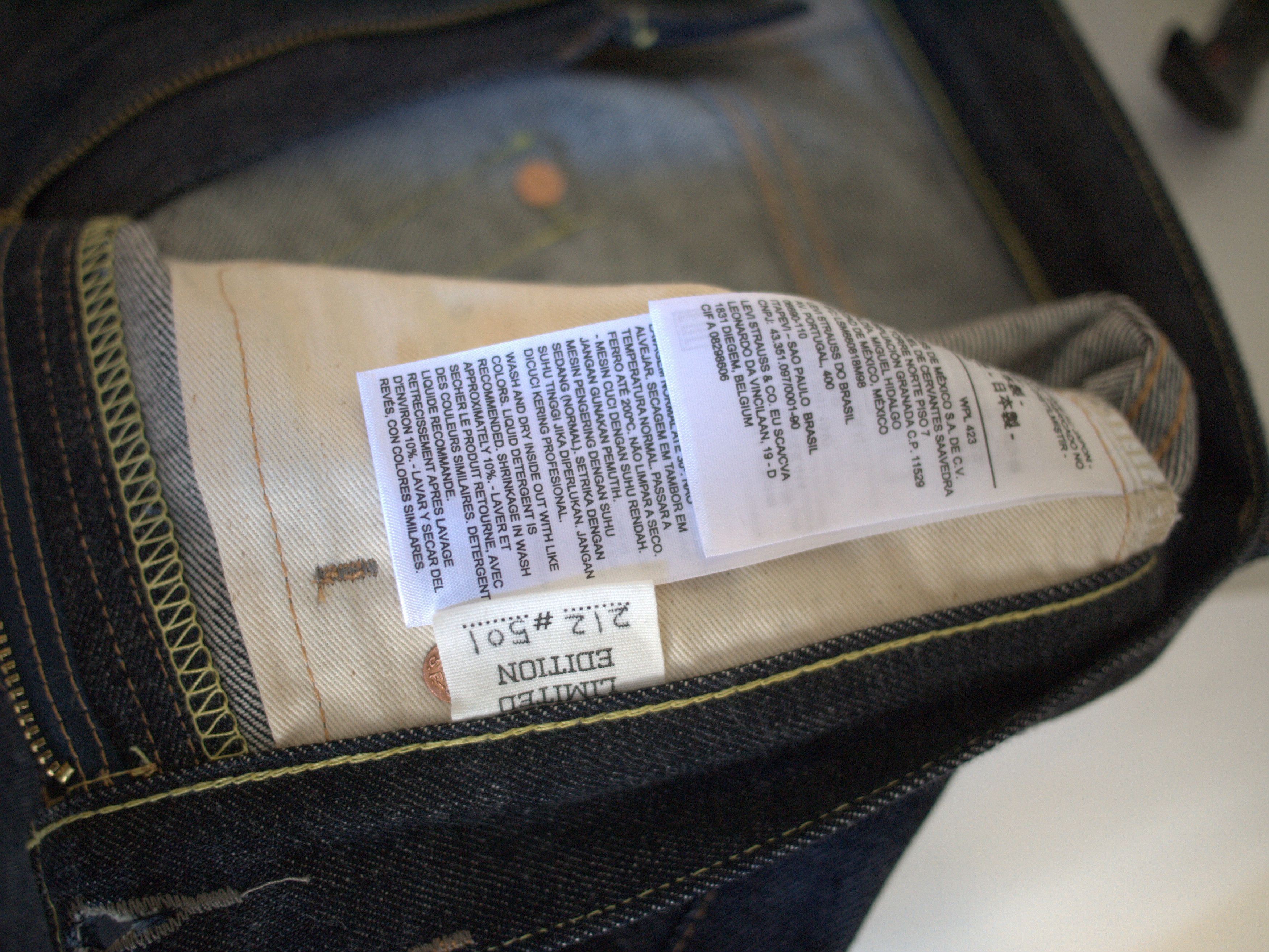 Levi's Vintage Clothing LEVI_S LVC 501ZXX BIG E LIMITED EDITION MADE IN JAPAN Size US 30 / EU 46 - 4 Thumbnail