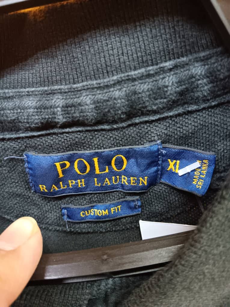 Polo Ralph Lauren × Vintage VINTAGE POLO RALPH LAUREN RUGBY POLO P SPELLOUT SHIRT Size US L / EU 52-54 / 3 - 3 Thumbnail