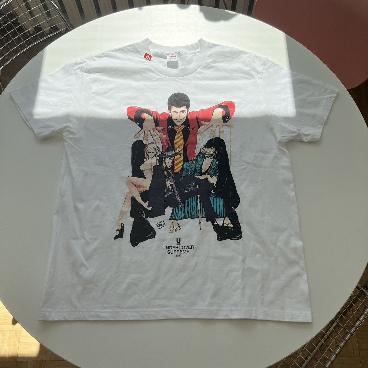 Supreme × Undercover Supreme UNDERCOVER Lupin Tee White L Supreme × Undercover Supreme UNDERCOVER Lupin Tee White L