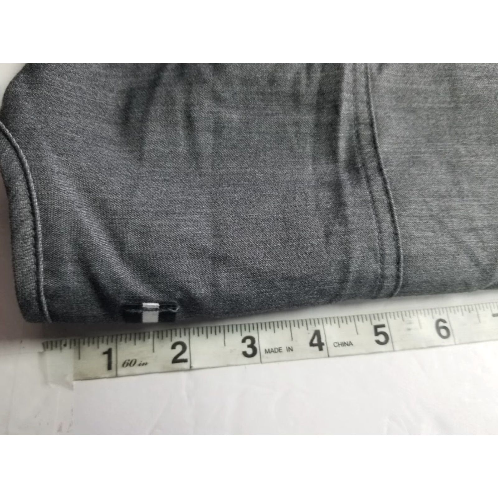 Koio KOI Basics Womens Scrub Top Heather Grey S Small solid Medical Uniform Top Womens KD Cleanable? Size S / US 4 / IT 40 - 5 Thumbnail