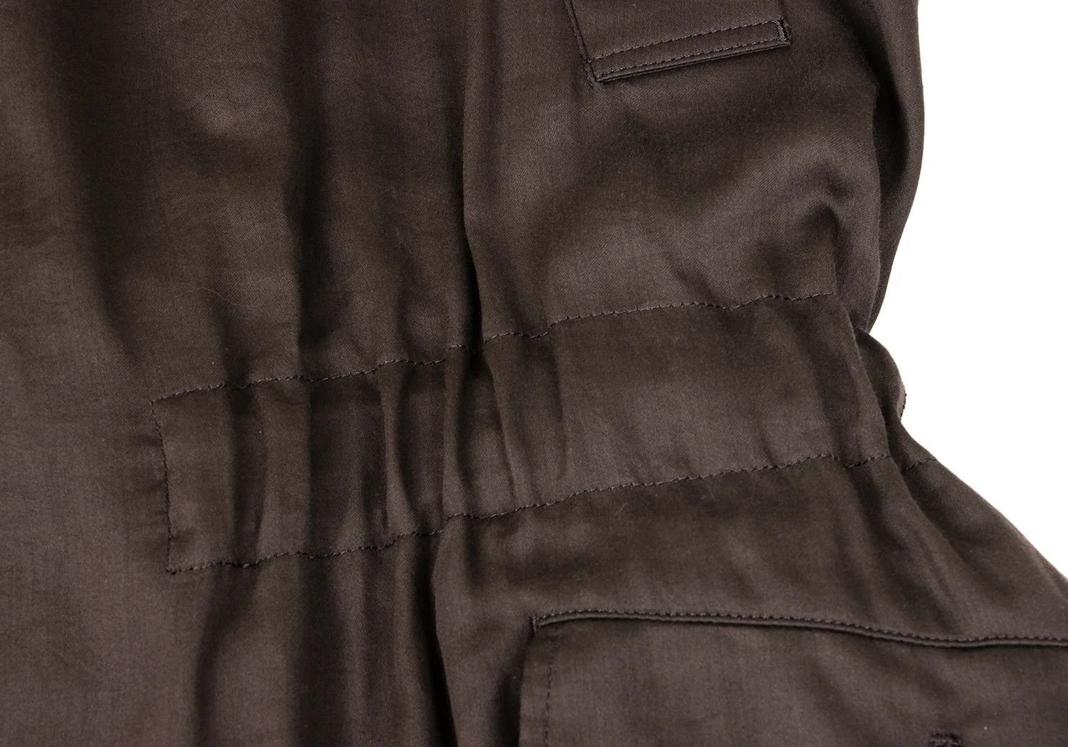Yohji Yamamoto Yohji Yamamoto Cotton Lyocell Sarouel Utility Mocha Size US 30 / EU 46 - 9 Thumbnail
