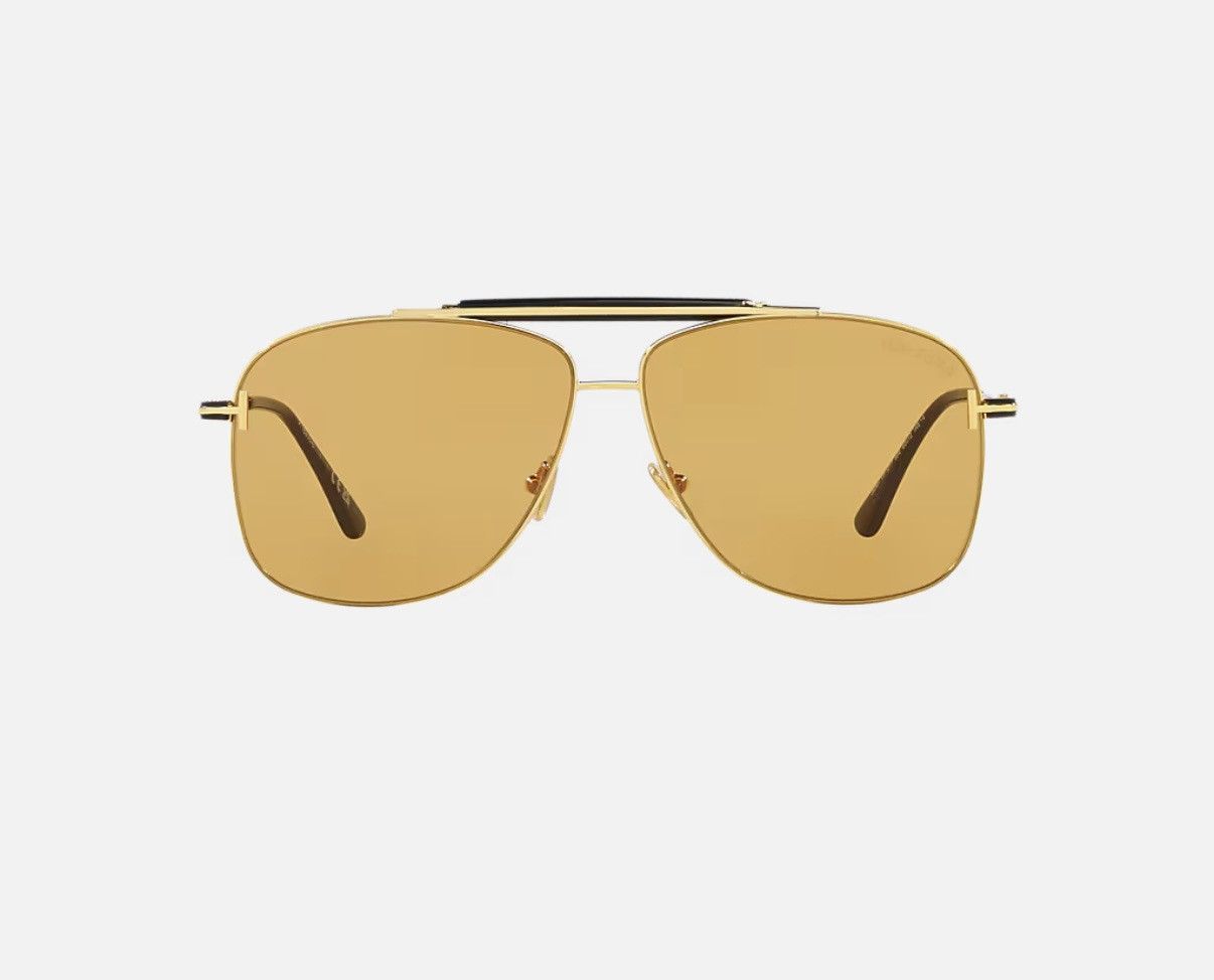 Tom Ford Tom Ford Jaden Aviators Gold/Yellow Size ONE SIZE - 2 Thumbnail