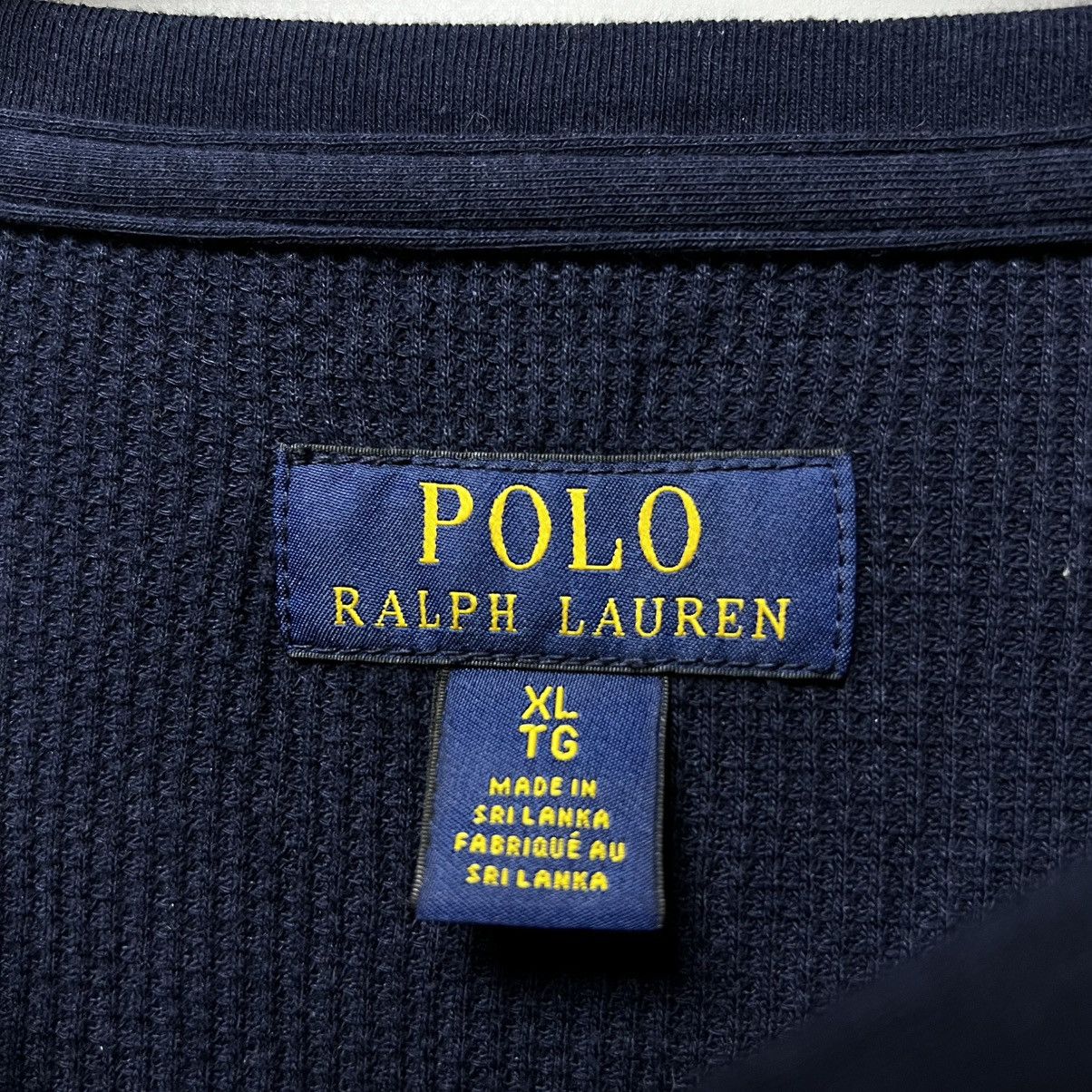 Polo Ralph Lauren Polo Ralph Lauren Waffle Knit Lightweight Sweater Shirt XL Size US XL / EU 56 / 4 - 7 Thumbnail
