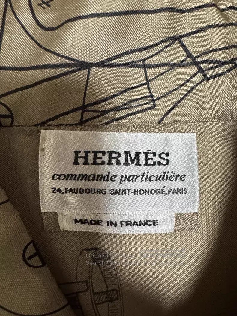 Hermes Hermes size 41 Silk Shirt, High-End Custom-Made. 100% Heavy Size US M / EU 48-50 / 2 - 3 Thumbnail