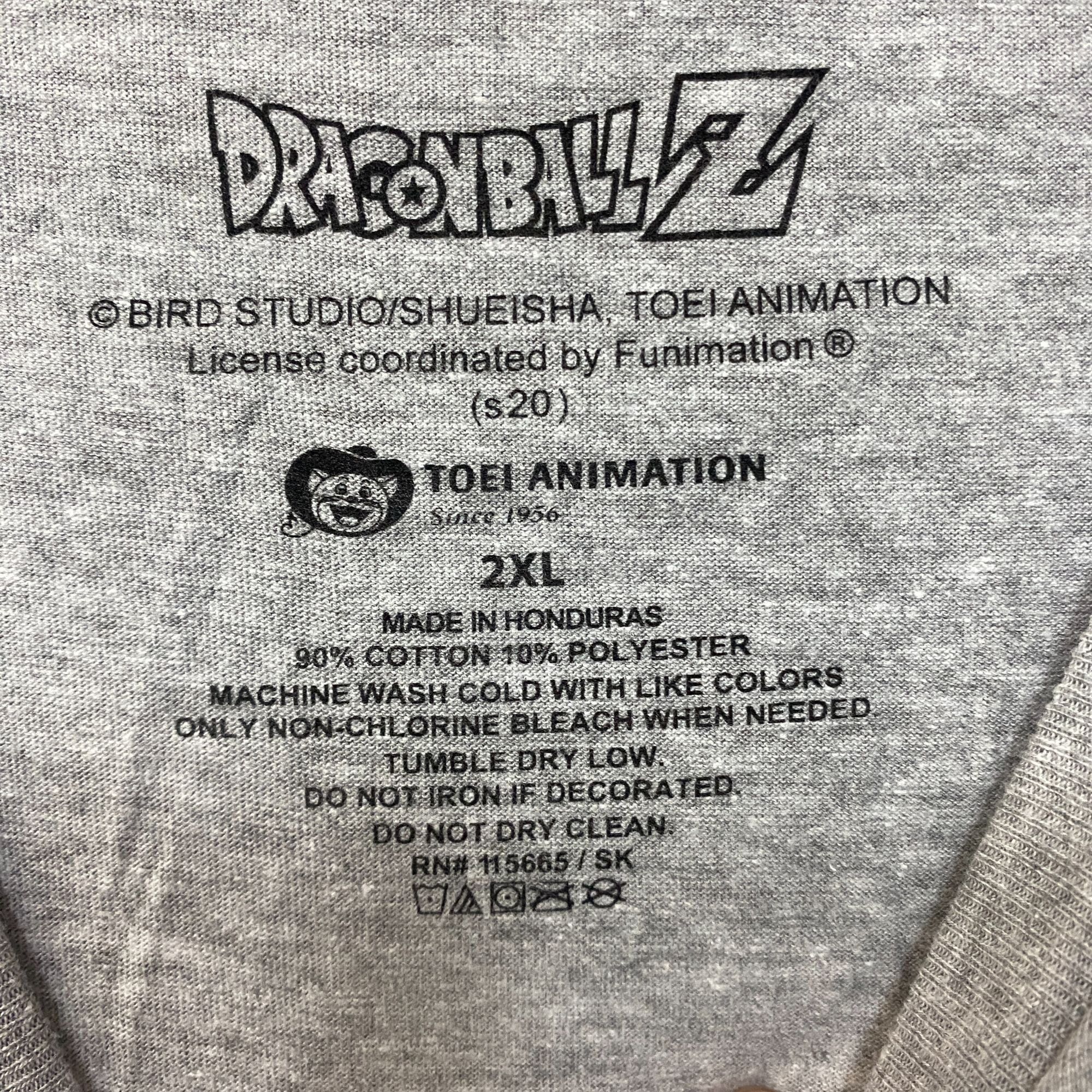 Anime Dragon Ball Z Group Portrait Anime T-Shirt 2XL Size US XXL / EU 58 / 5 - 4 Thumbnail