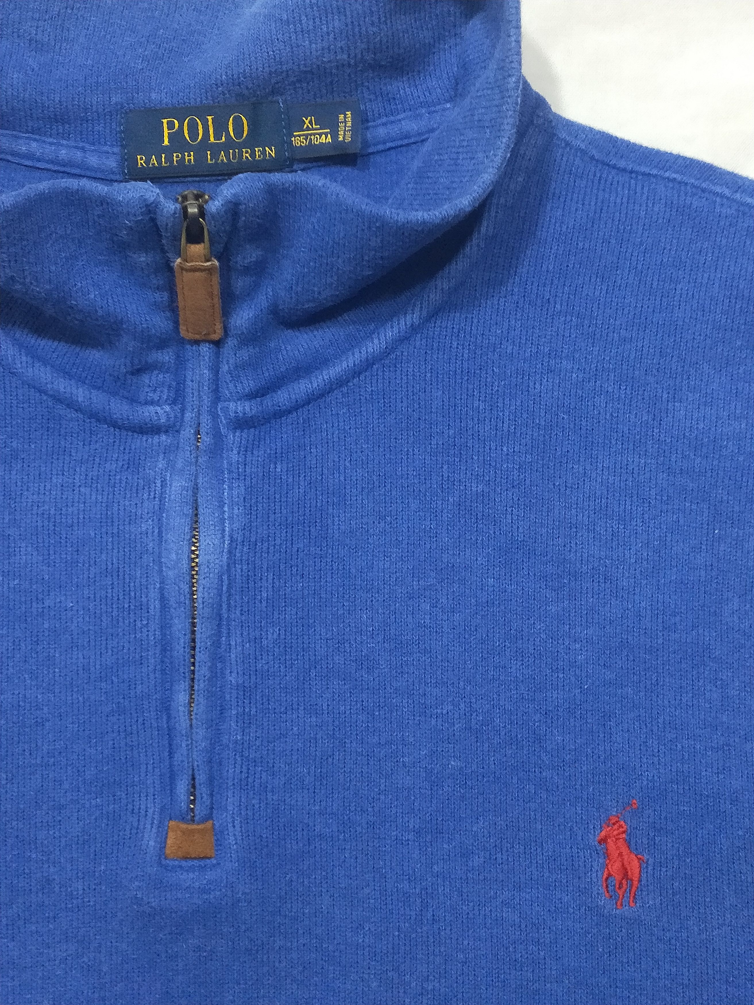 Japanese Brand × Polo Ralph Lauren Polo Ralph Lauren Half Zipp Size US XL / EU 56 / 4 - 2 Thumbnail
