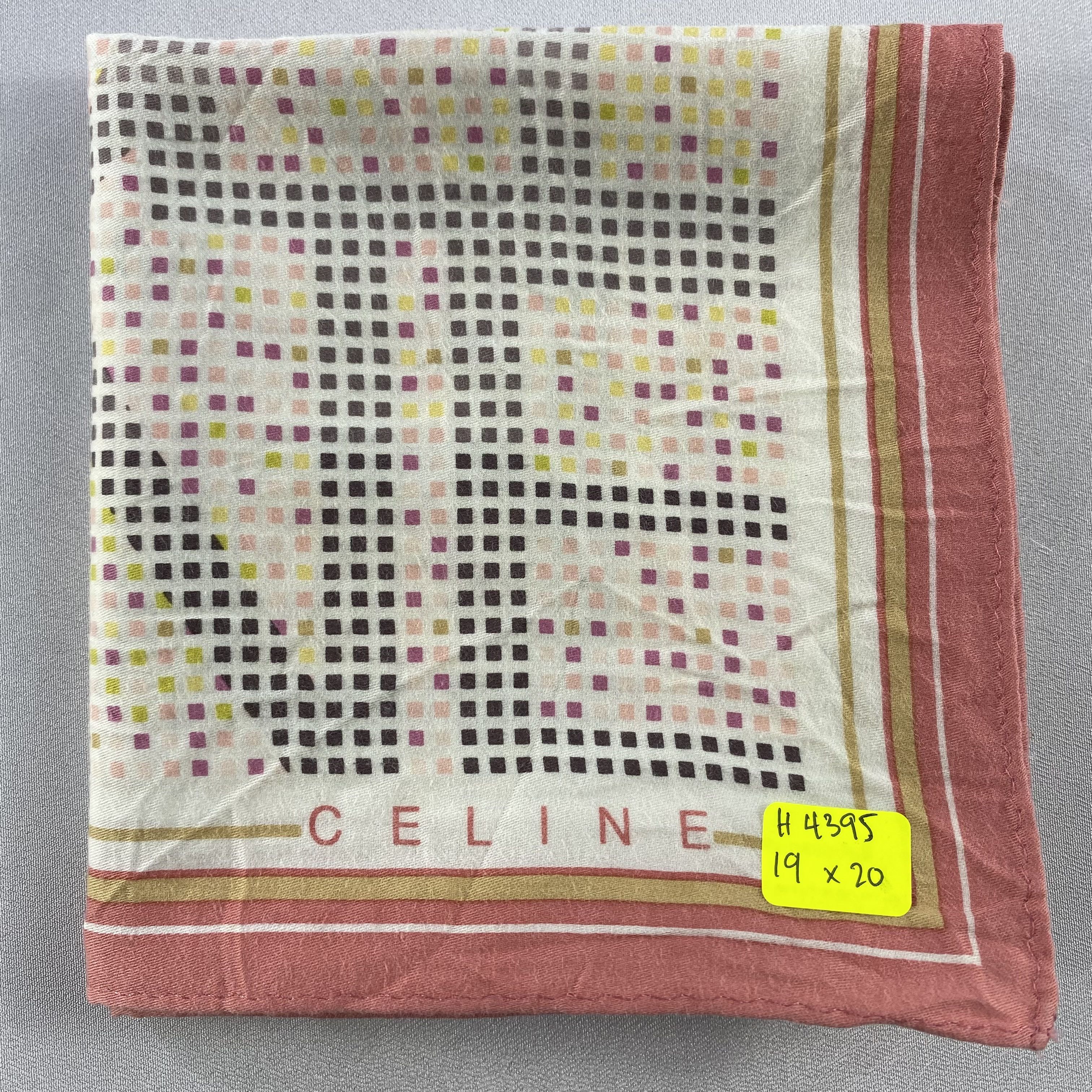 Celine × Vintage Celine Bandana/ Handkerchief / Neckerchief Size ONE SIZE - 5 Thumbnail