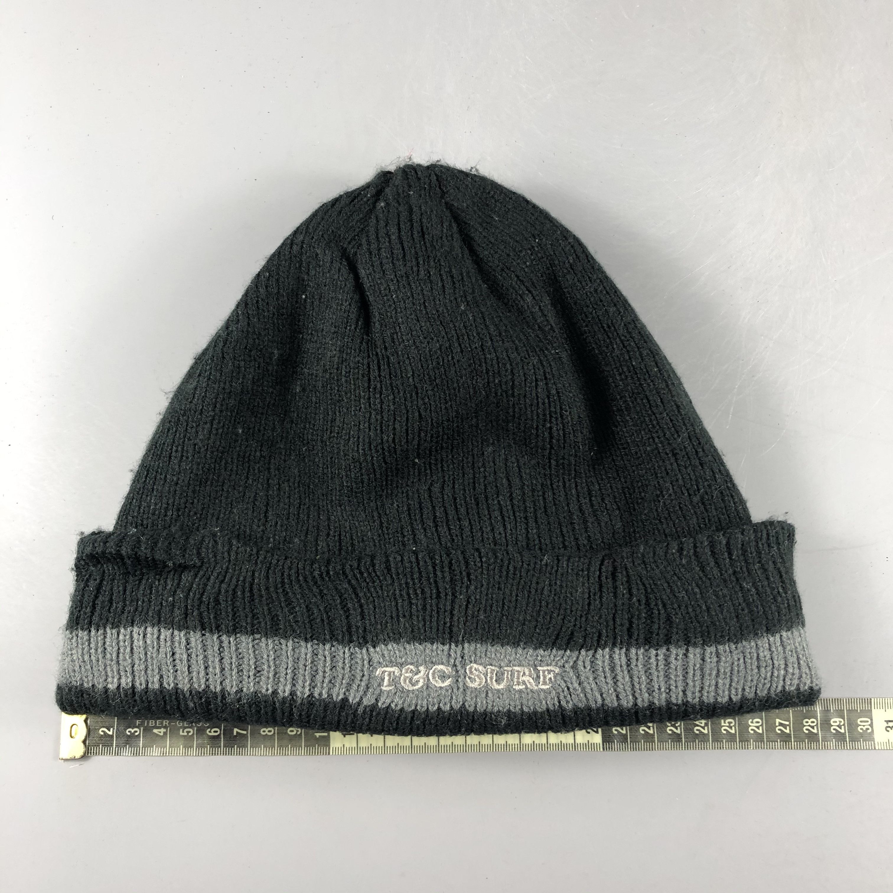 Vintage T&C Surf Basic Beanie Snow Hat Snow Cap -D170 Size ONE SIZE - 3 Thumbnail