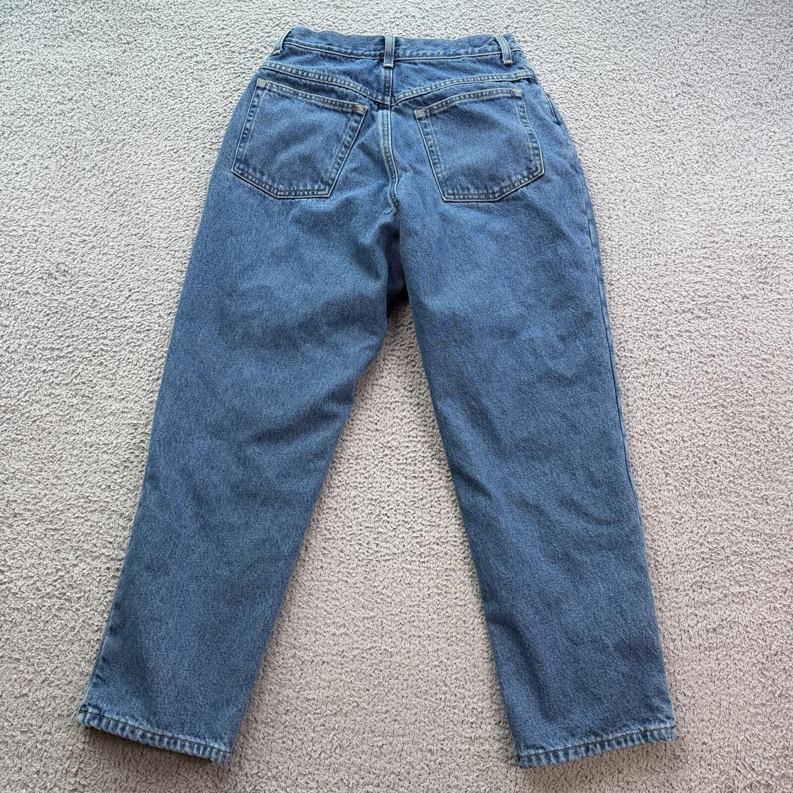L.L. Bean LL Bean Relaxed Fit Jeans Womens 10 Pet Wash Denim Mom Jeans Size 32" / US 10 / IT 46 - 2 Thumbnail