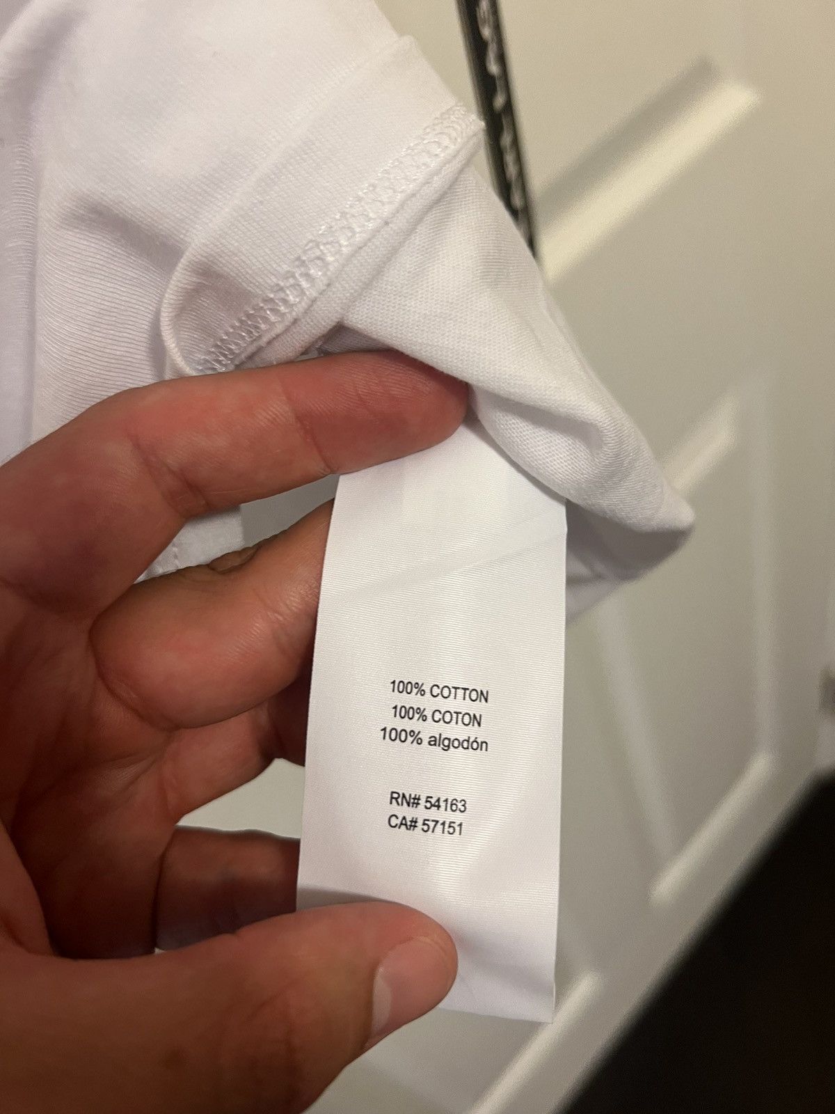 Karl Lagerfeld Karl Lagerfeld Paris White T-Shirt Size US M / EU 48-50 / 2 - 6 Thumbnail