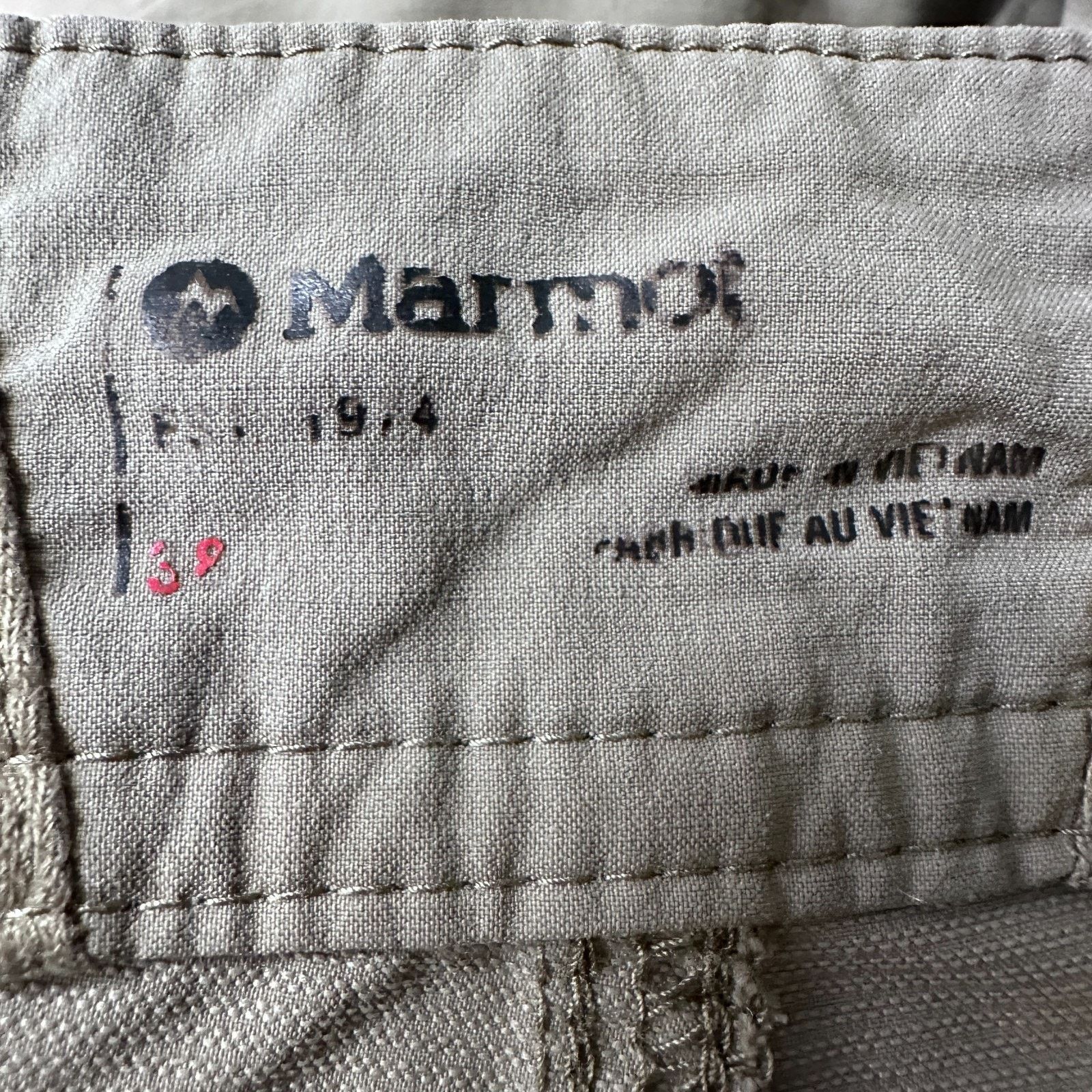 Marmot Marmot Hiking Pants Men 38 2XL XXL Khaki Zip Pockets Stretch Size US 38 / EU 54 - 5 Thumbnail
